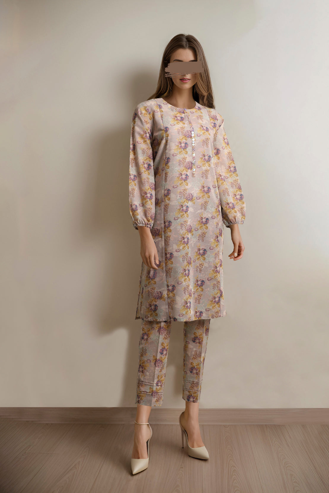 Unstitched Printed Khaddar 2 Piece (Shirt/Trouser)44790