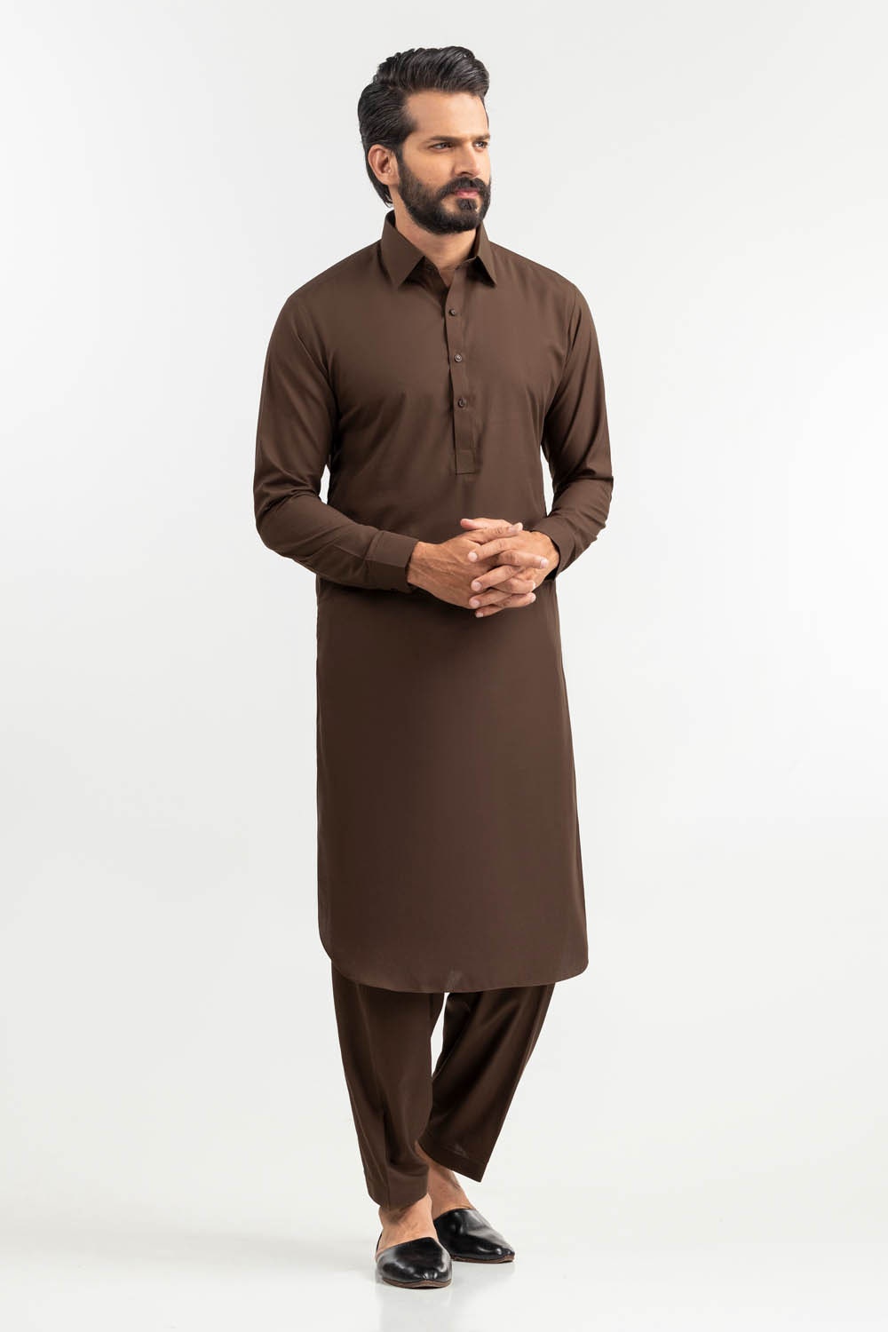 Gul Makhmal Unstitched Fabric Blended-Lf