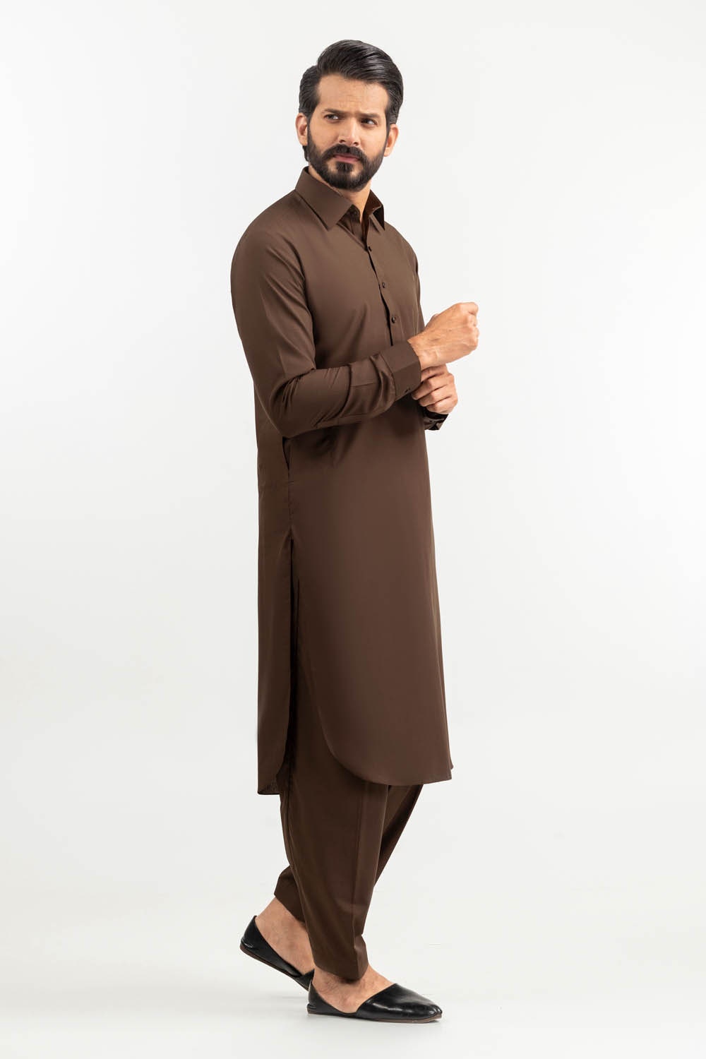 Gul Makhmal Unstitched Fabric Blended-Lf