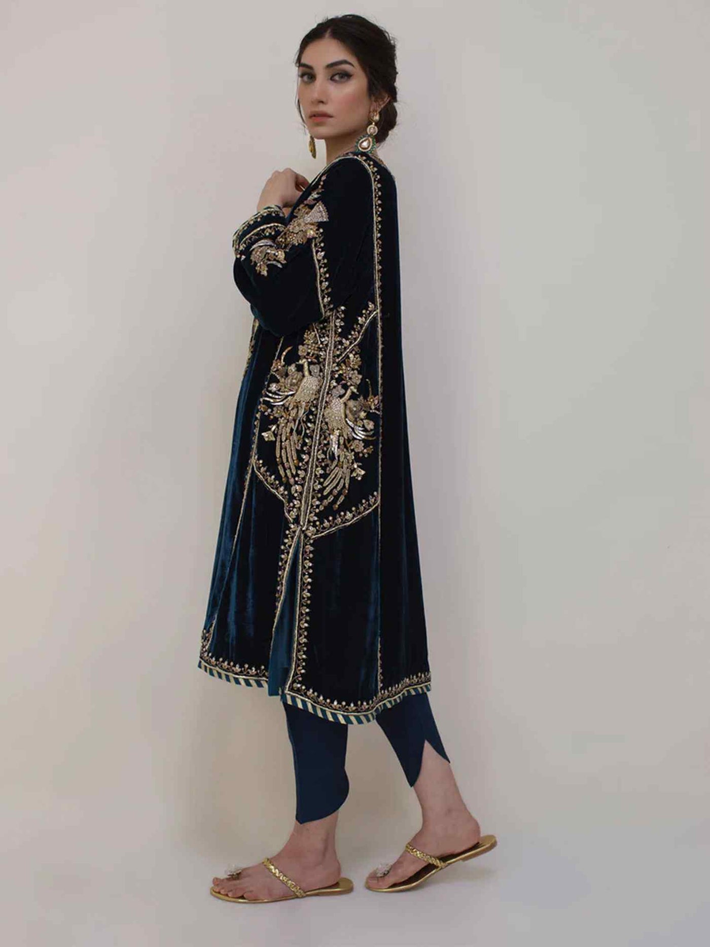 Nimr Kurti W Skinny Shalwar