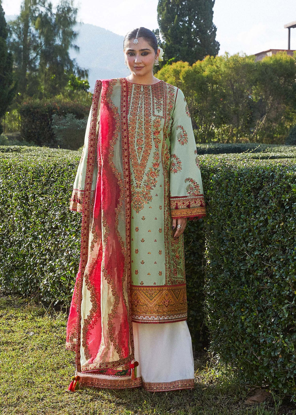 Gul Bahar - Dupatta - Mix & Match