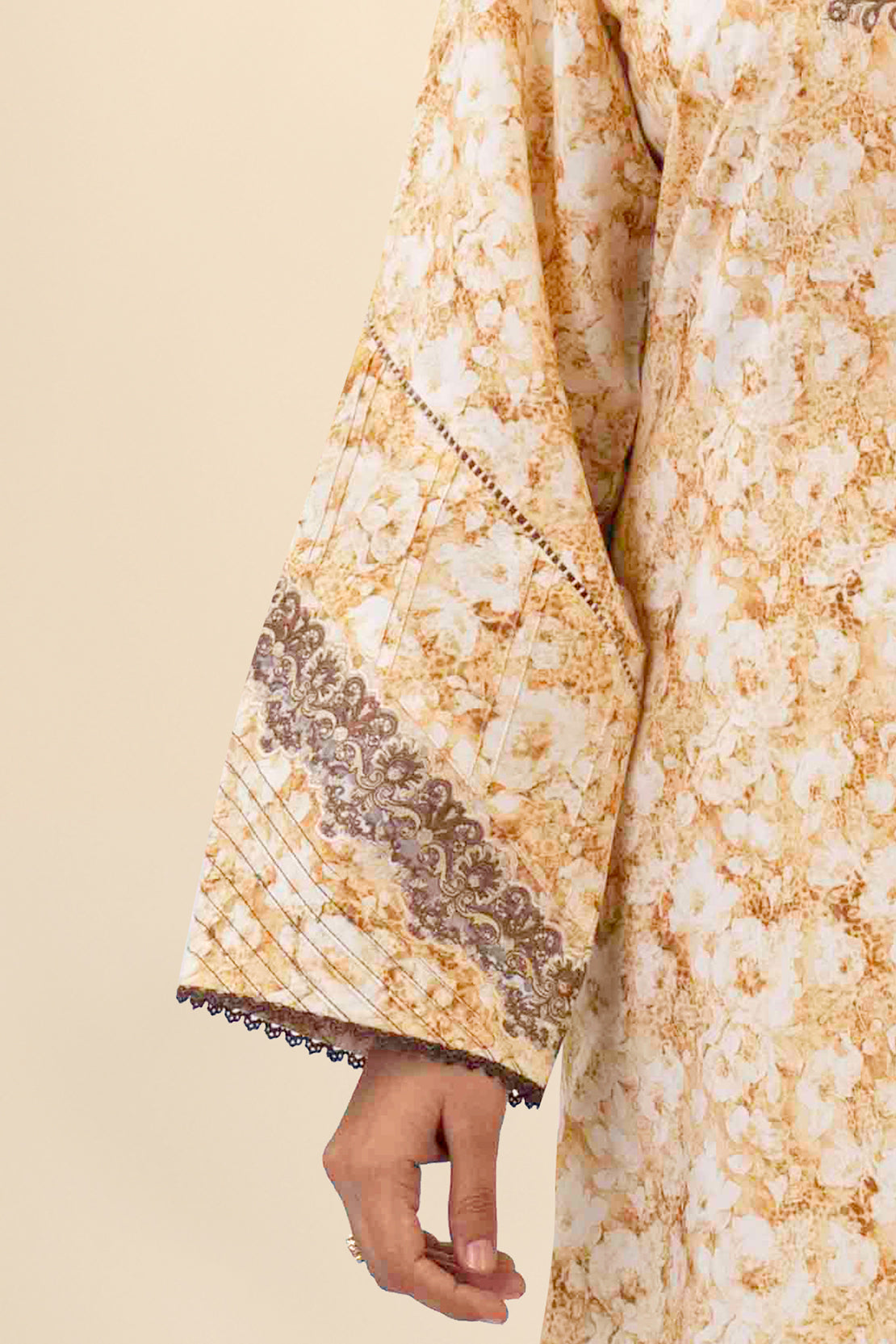 Unstitched Embroidered Lawn 2 Piece (Shirt/Dupatta)58402