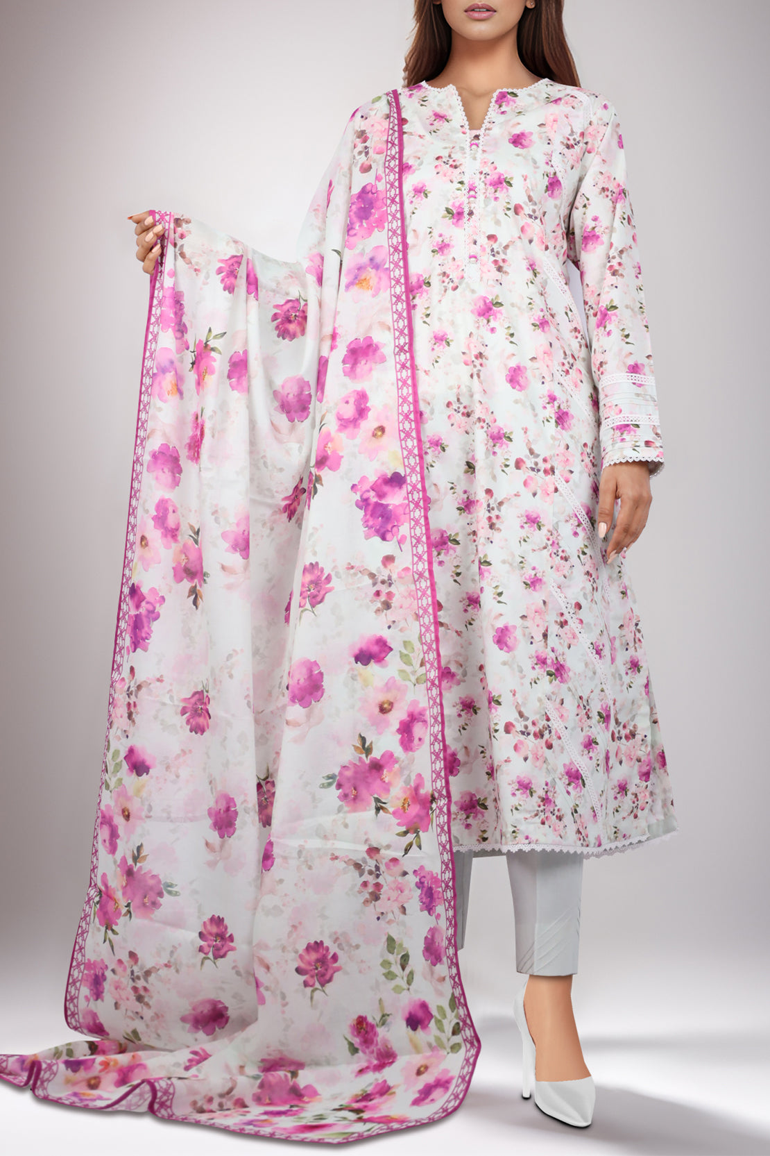 Unstitched Self Jacquard 3 Piece56462