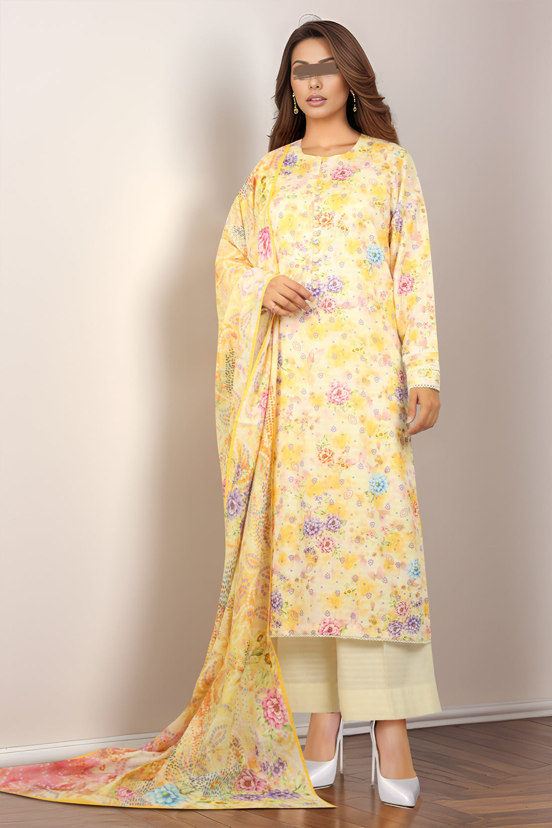 Unstitched Self Jacquard 3 Piece54022