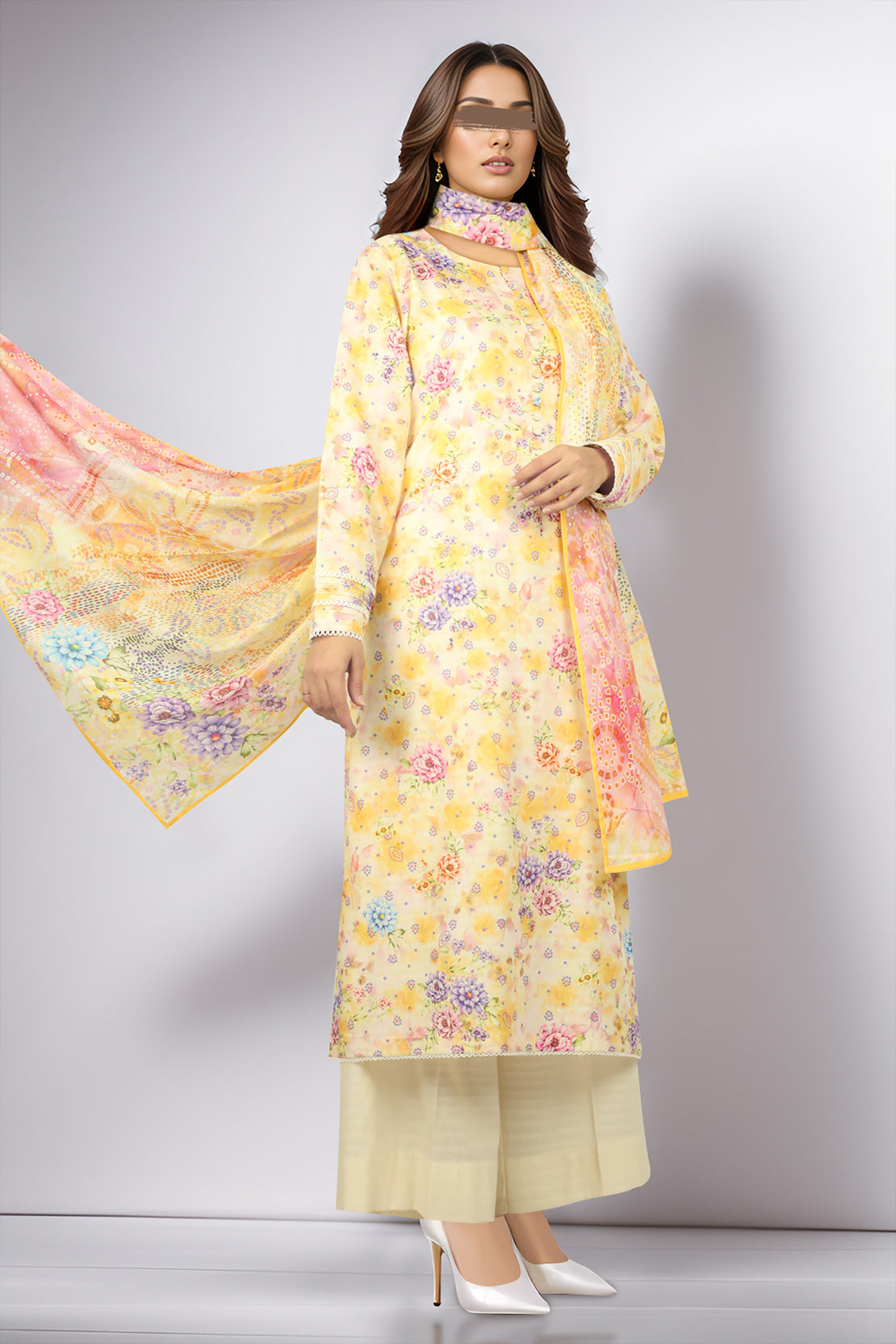 Unstitched Self Jacquard 3 Piece54022