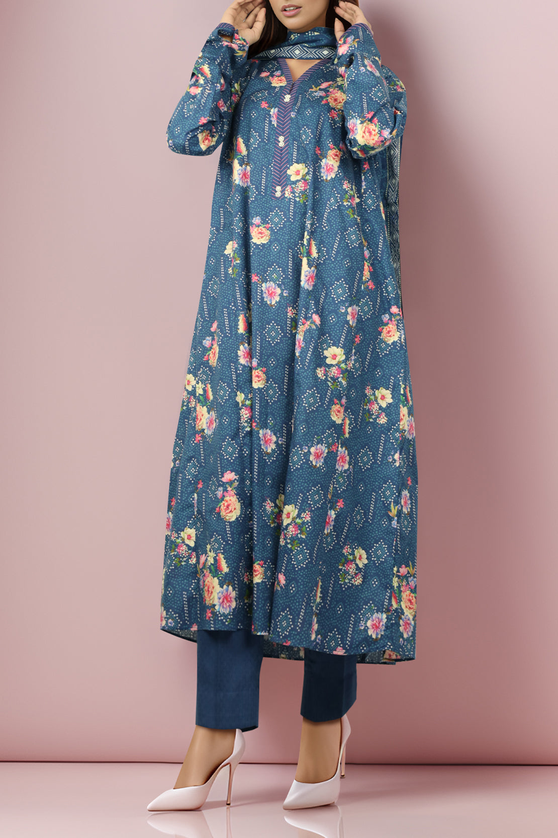 Unstitched Self Jacquard 3 Piece54025
