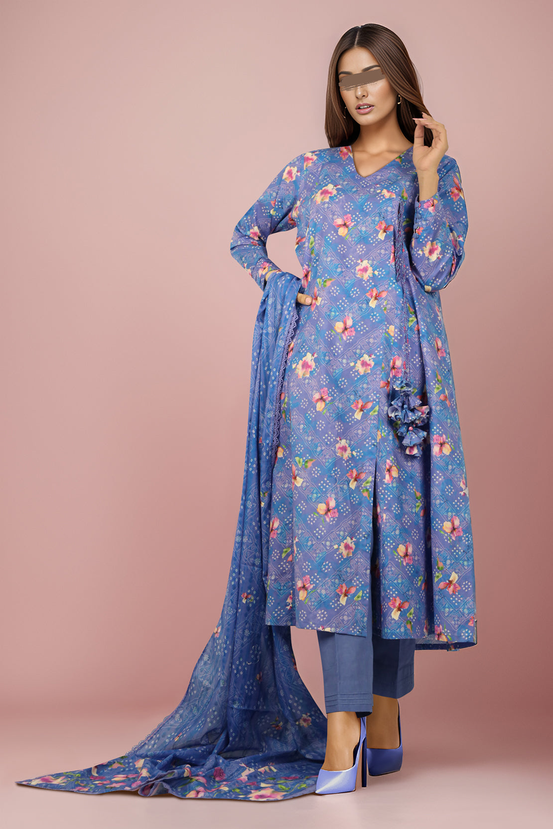 Unstitched Self Jacquard 3 Piece54026
