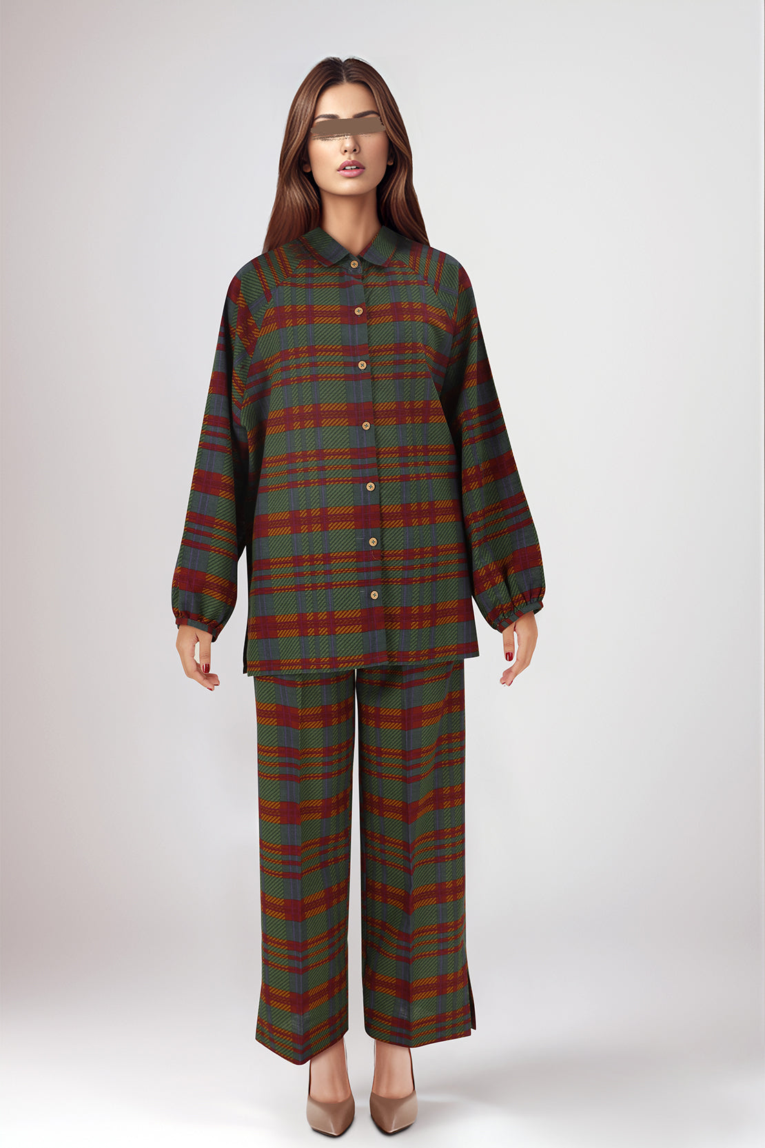 Unstitched Printed Khaddar 2 Piece (Shirt/Trouser)62720