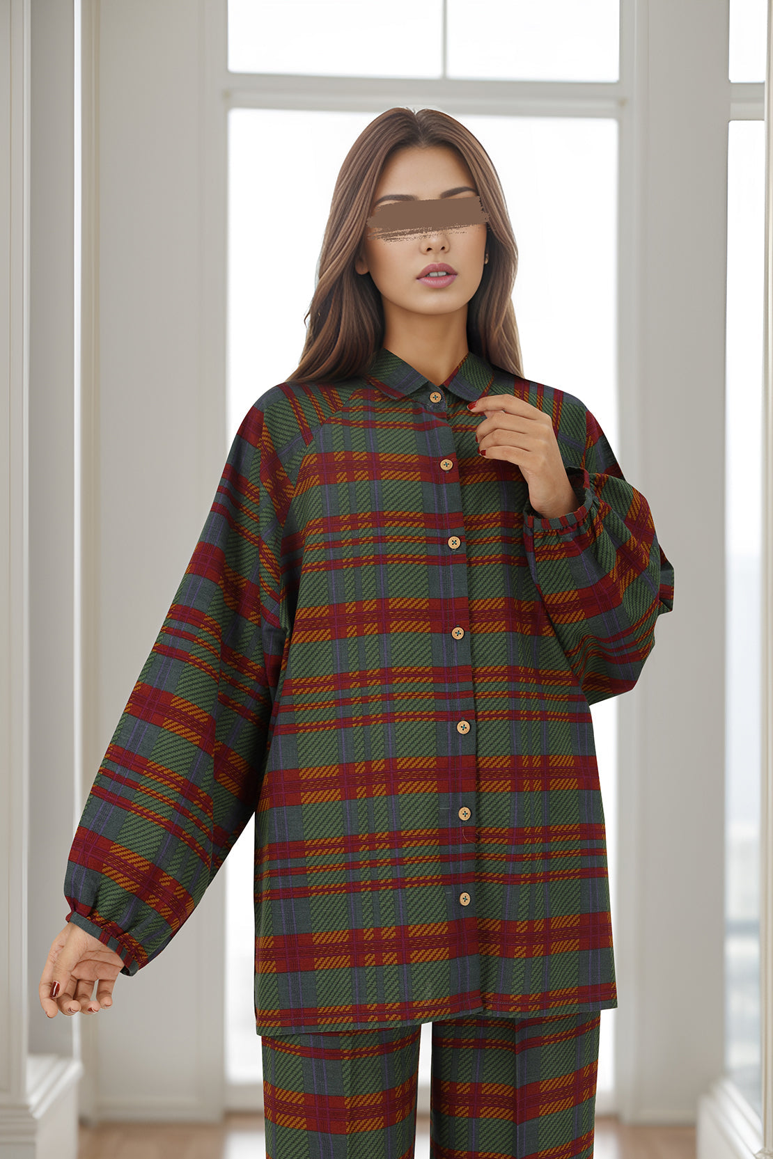 Unstitched Printed Khaddar 2 Piece (Shirt/Trouser)62720