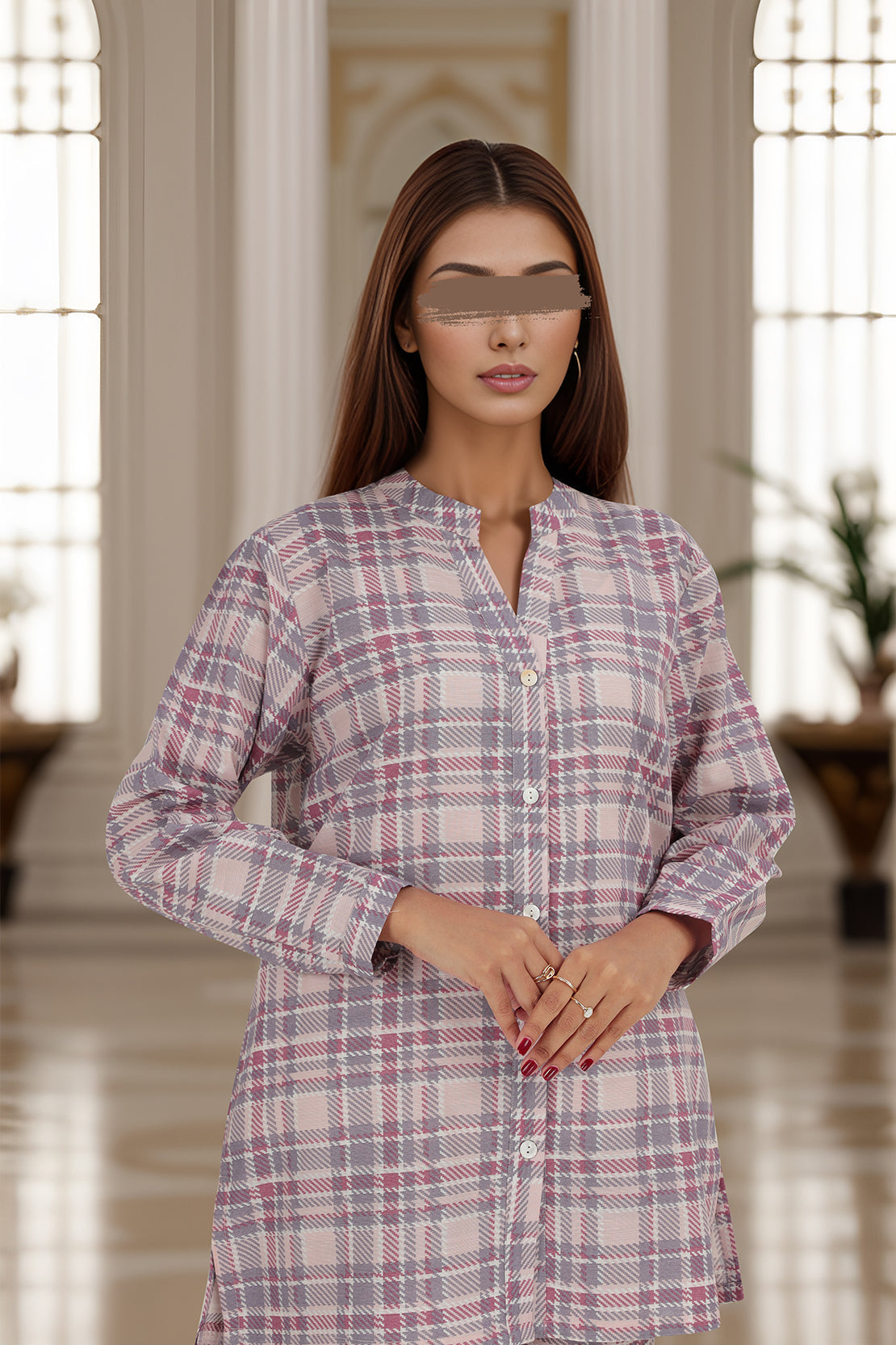 Unstitched Printed Khaddar 2 Piece (Shirt/Trouser)62727
