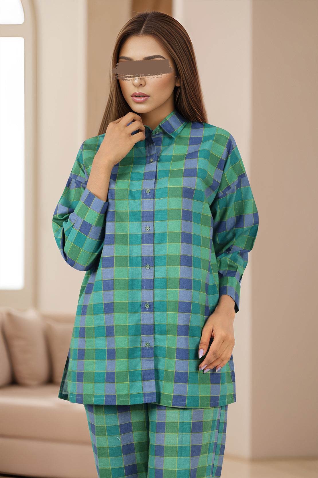 Unstitched Printed Khaddar 2 Piece (Shirt/Trouser)62731