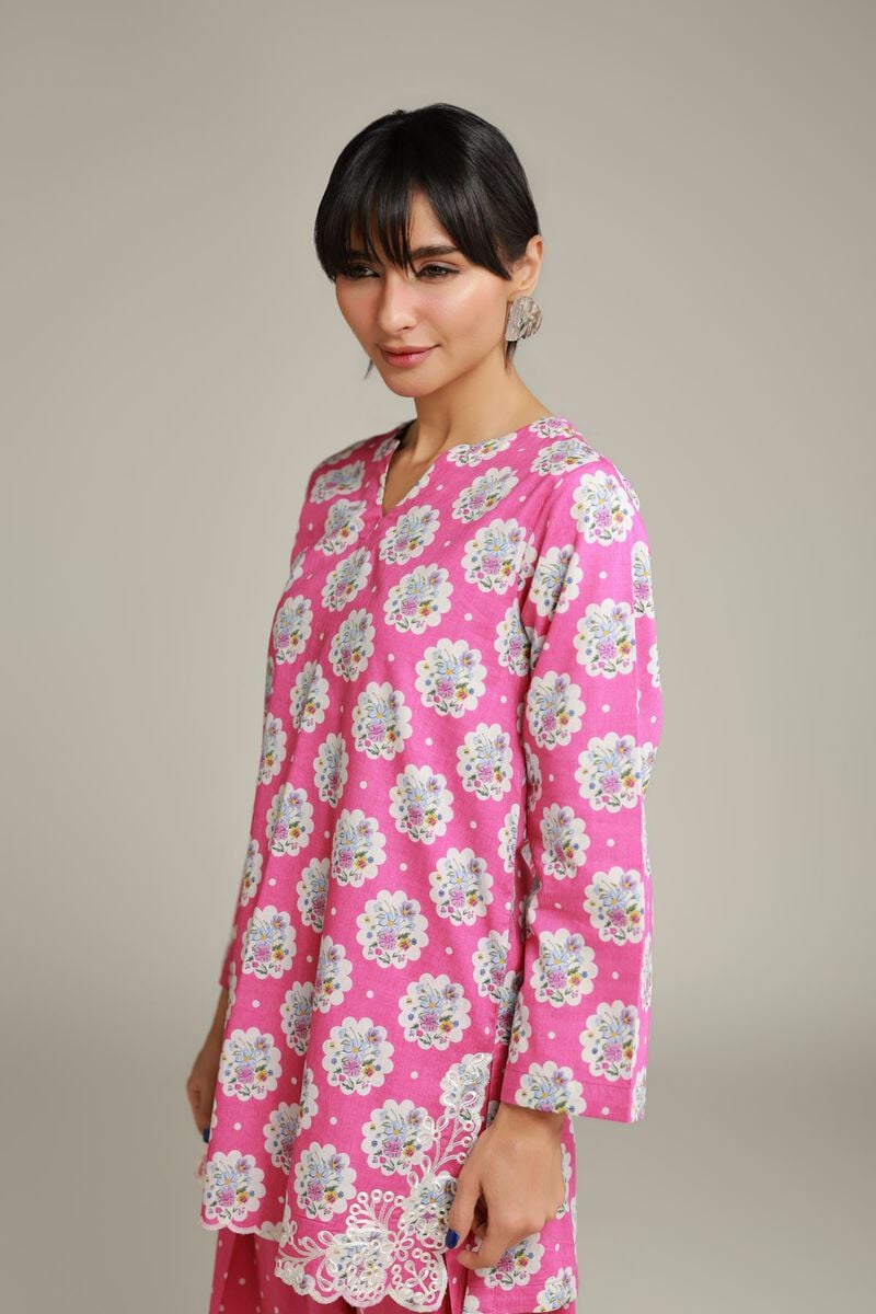 Pink Cotton Shalwar