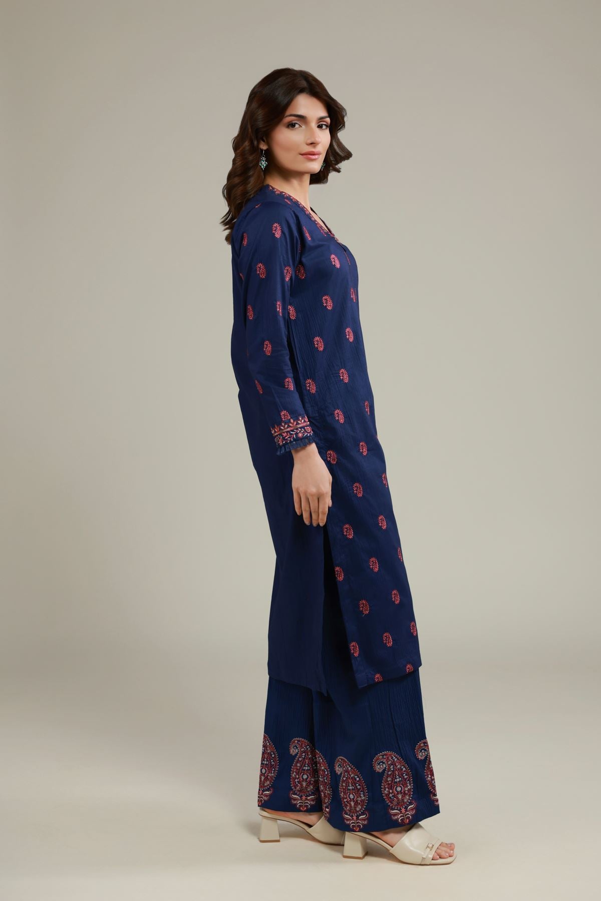 Relaxed Paisley Pants