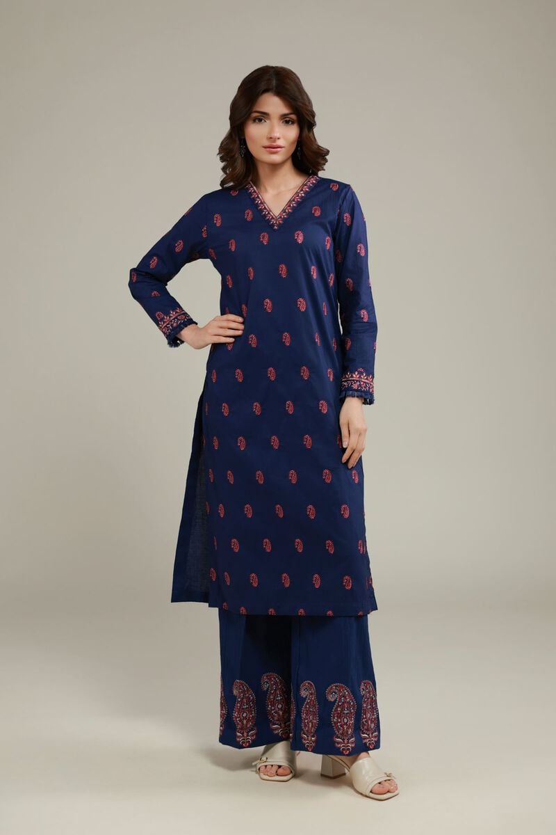 Relaxed Paisley Pants