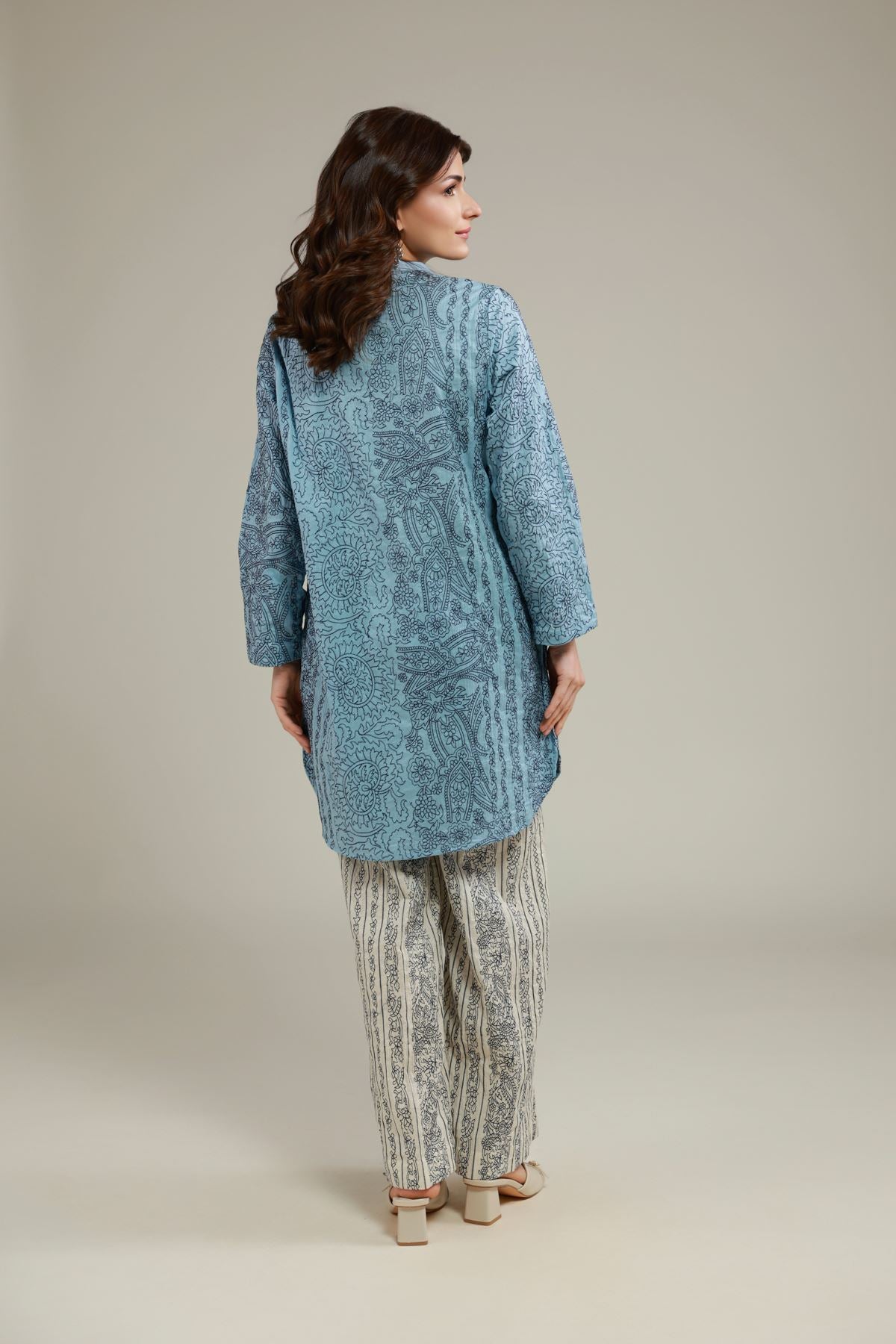 Paisley Short Kurta
