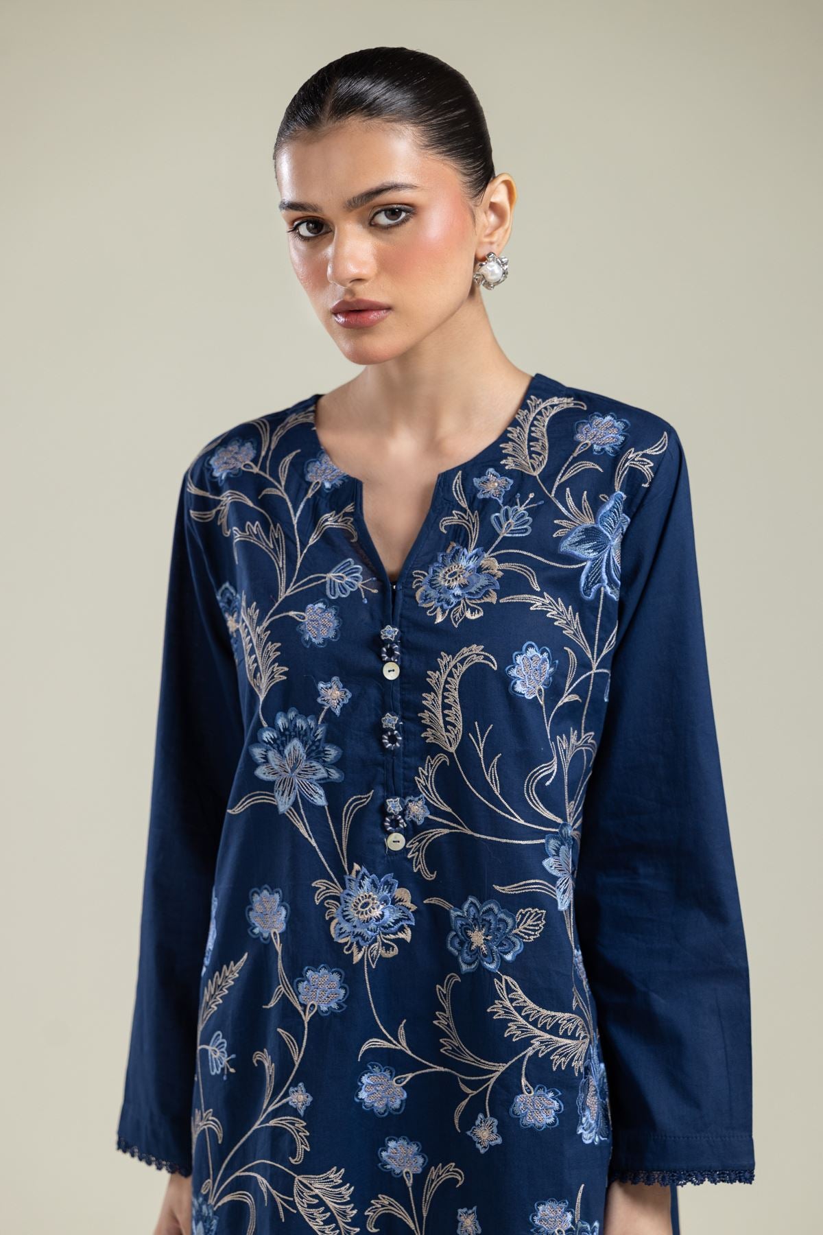 Short Cambric Kurta