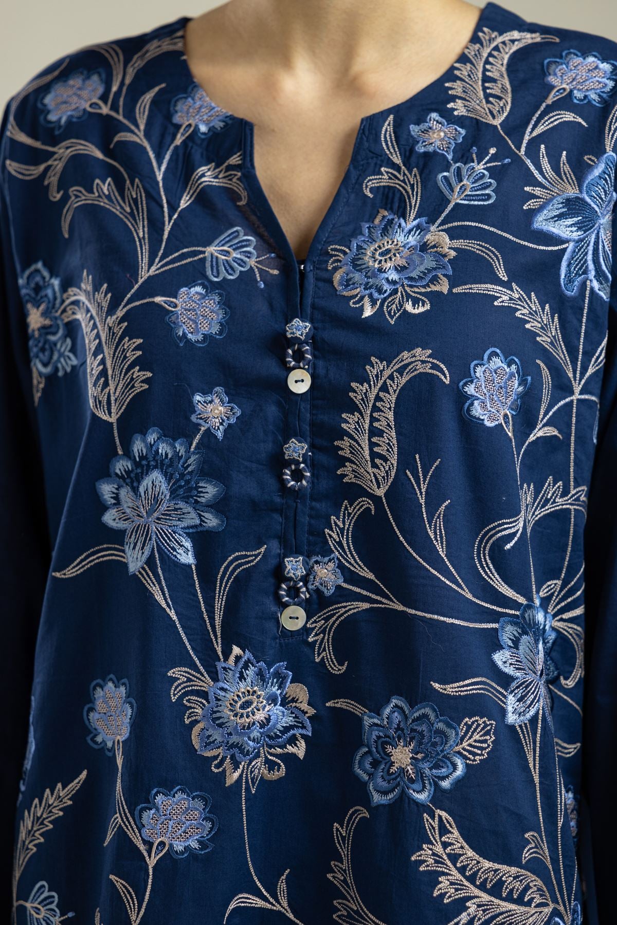 Short Cambric Kurta