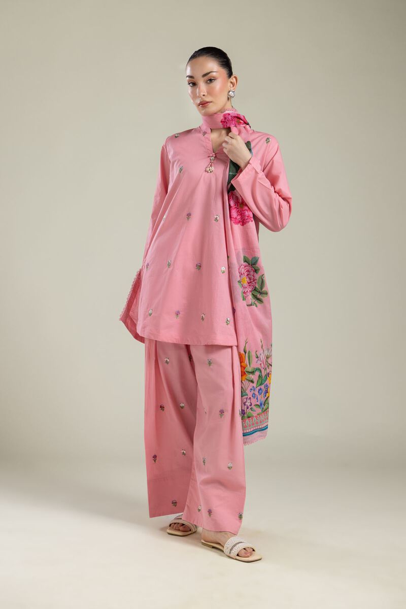 Floral Pink Pants