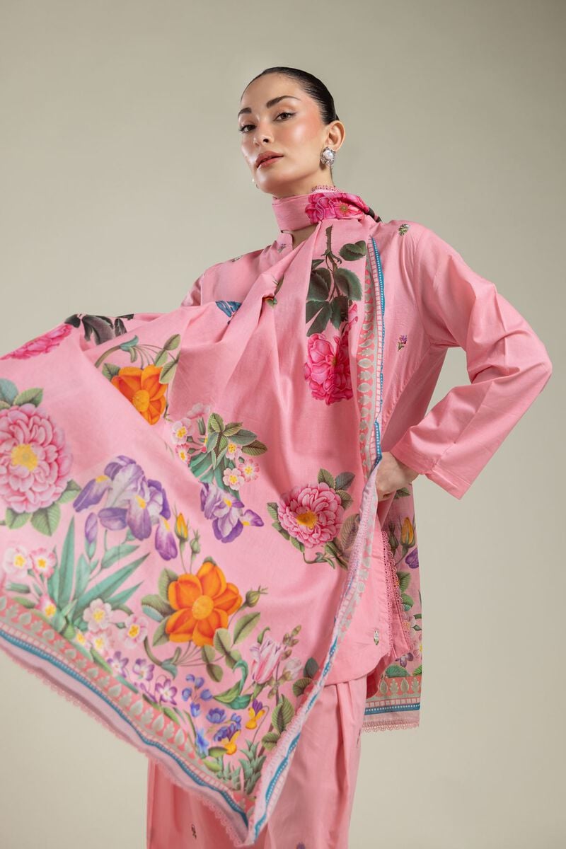 Floral Pink Pants