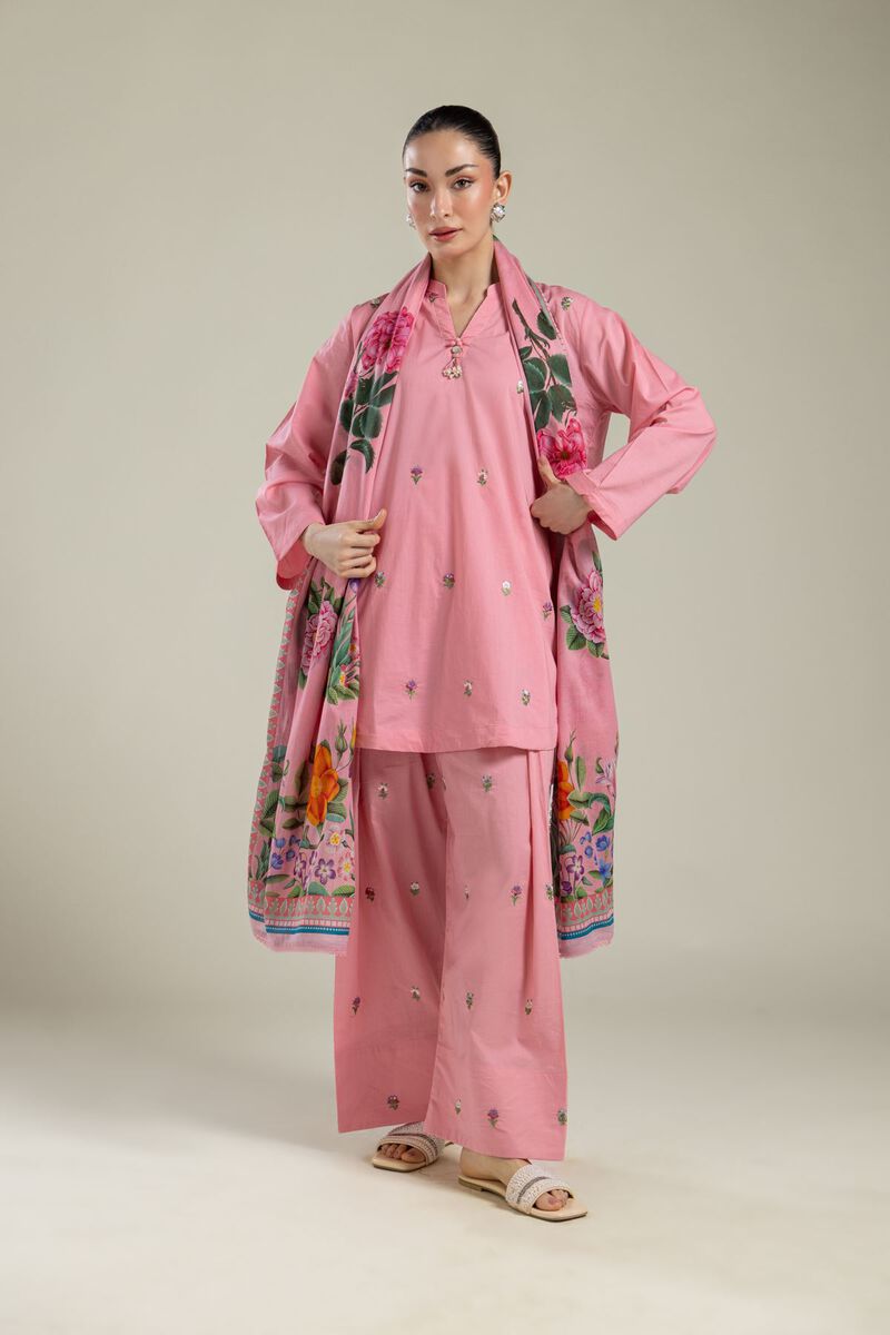 Floral Lawn Dupatta