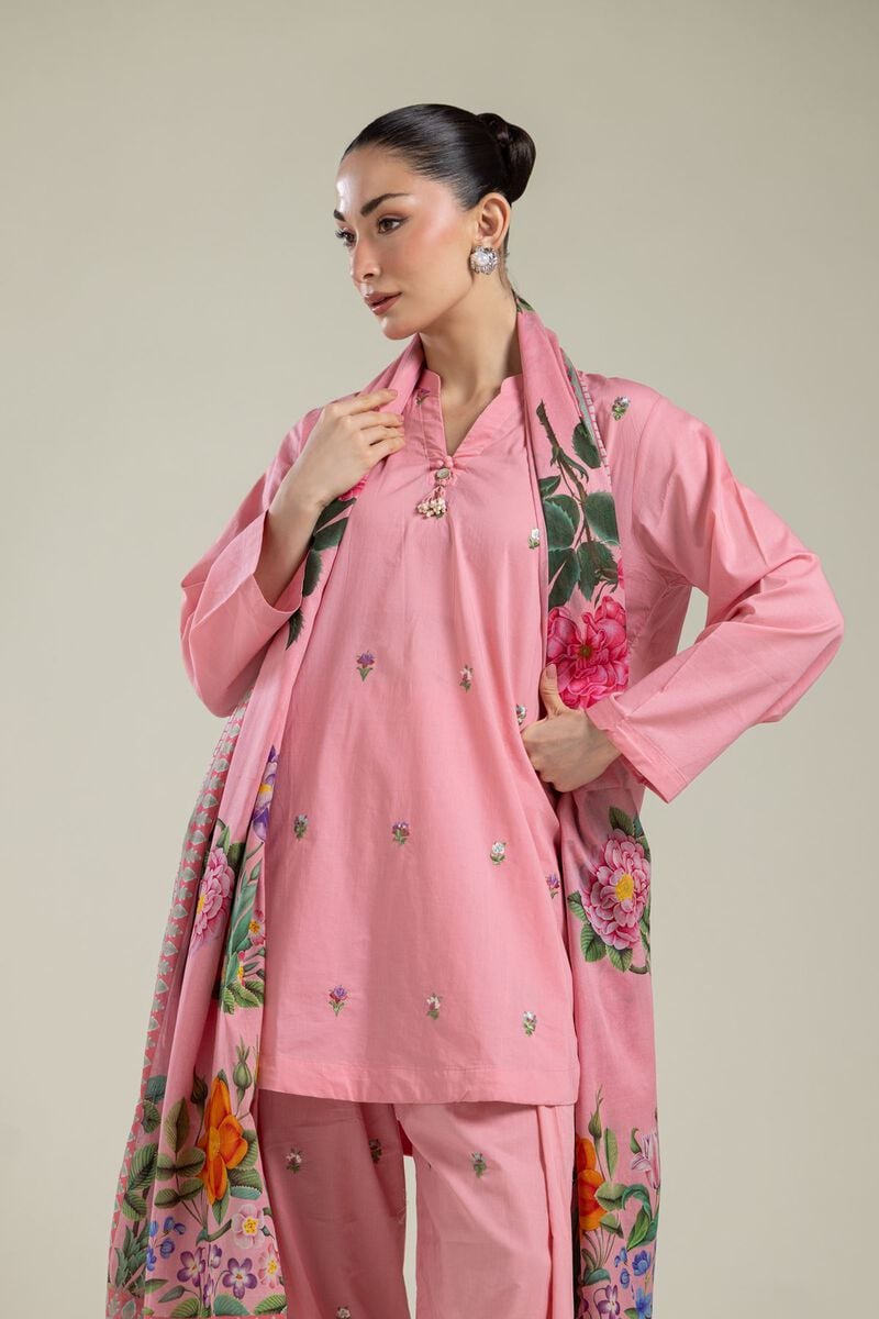 Floral Pink Pants