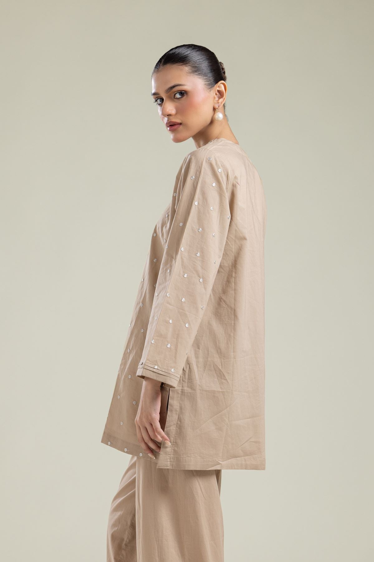 Short Cambric Kurta