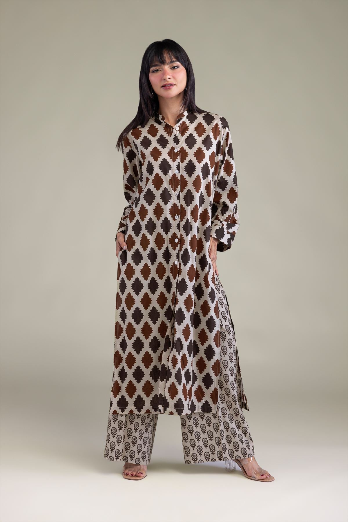 Printed Cambric Pants