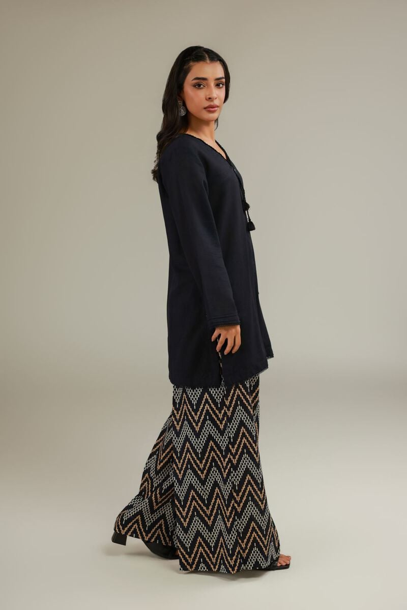 Black Wide Pants