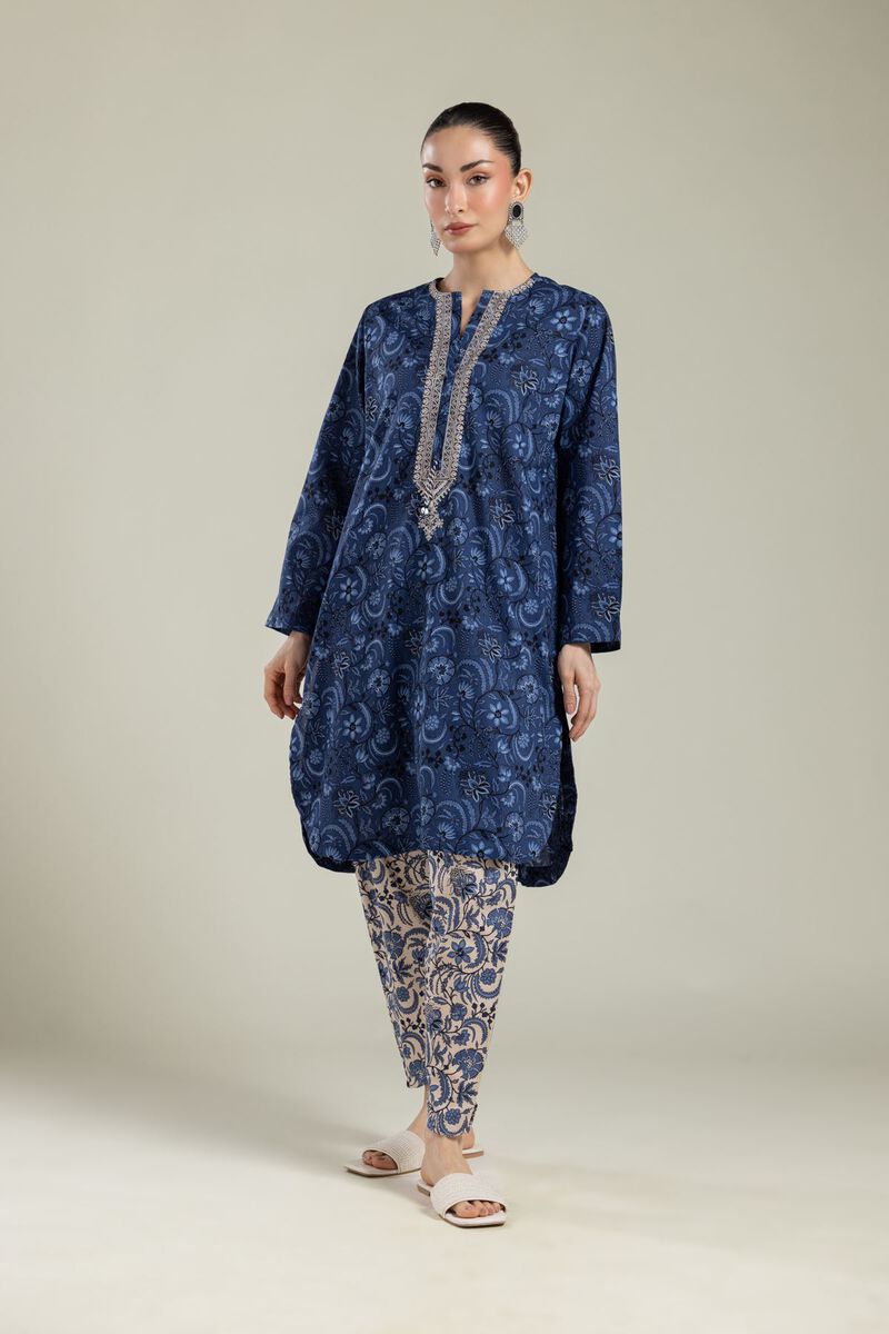 Floral Cambric Shalwar 