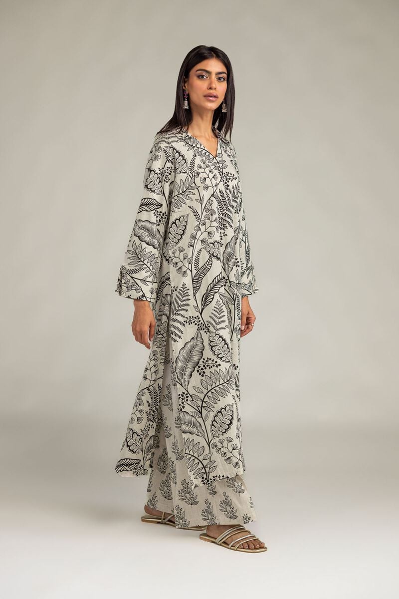 Printed Cotton Pants