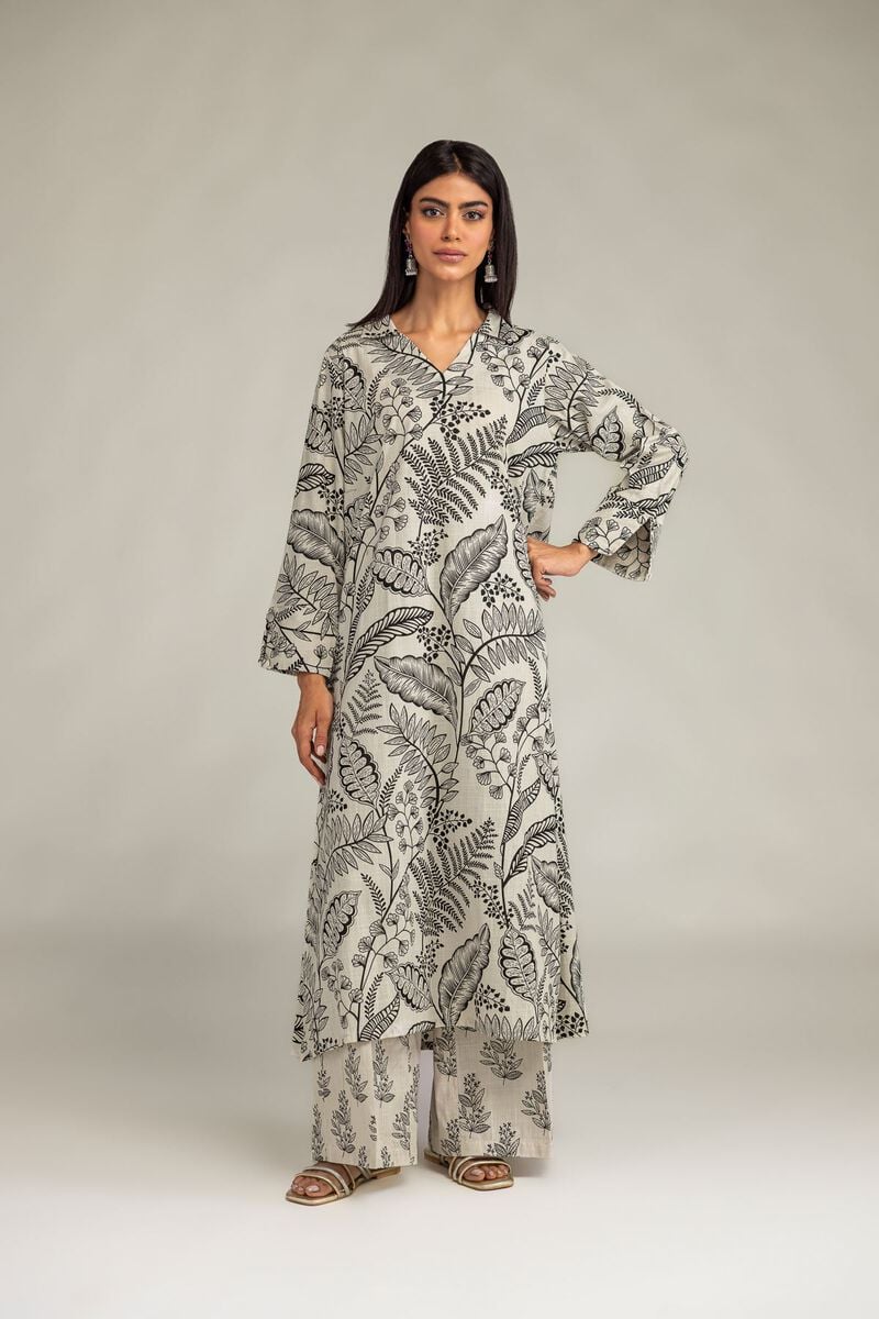 Printed Cotton Pants