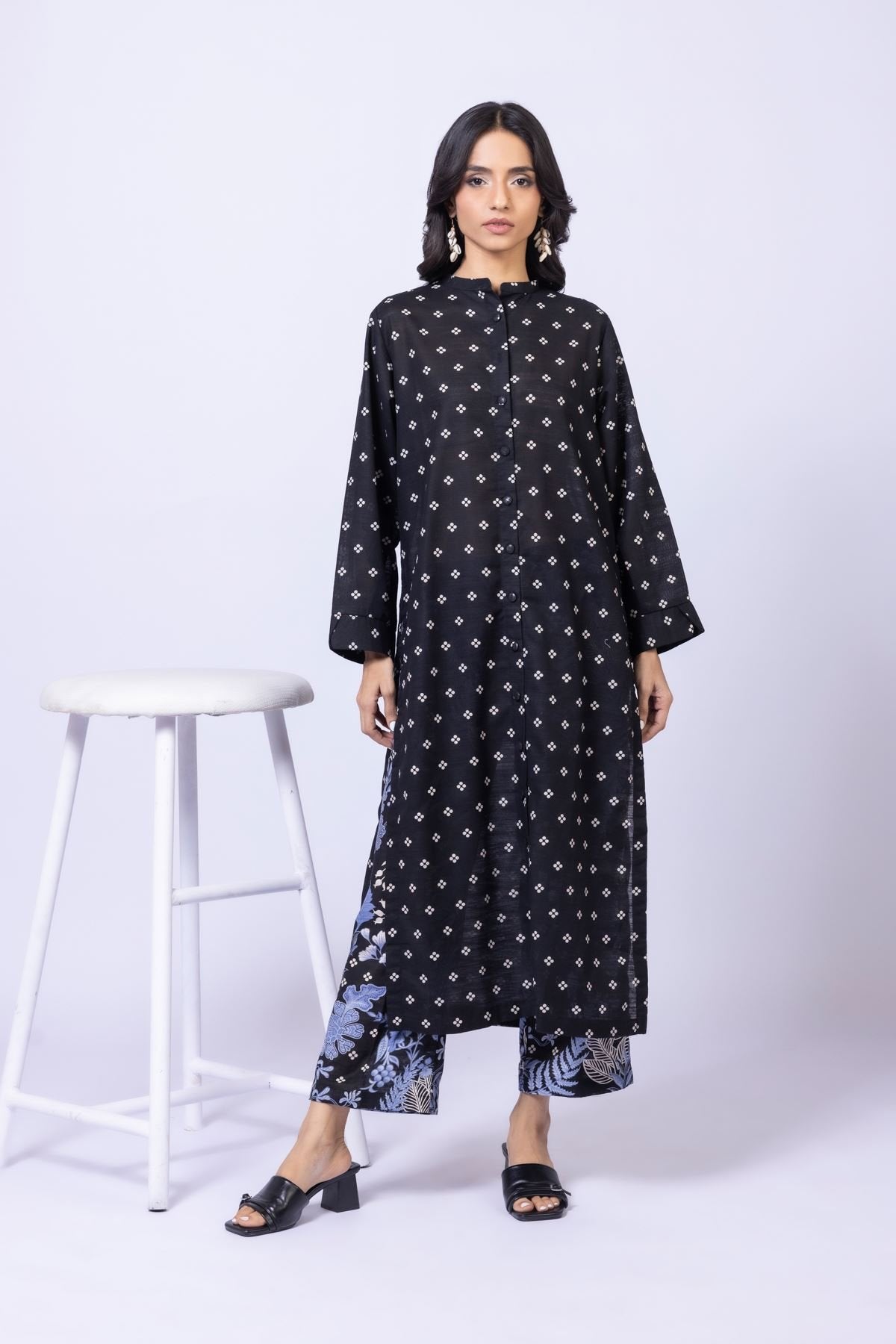 Printed | Textured Cotton Kurta