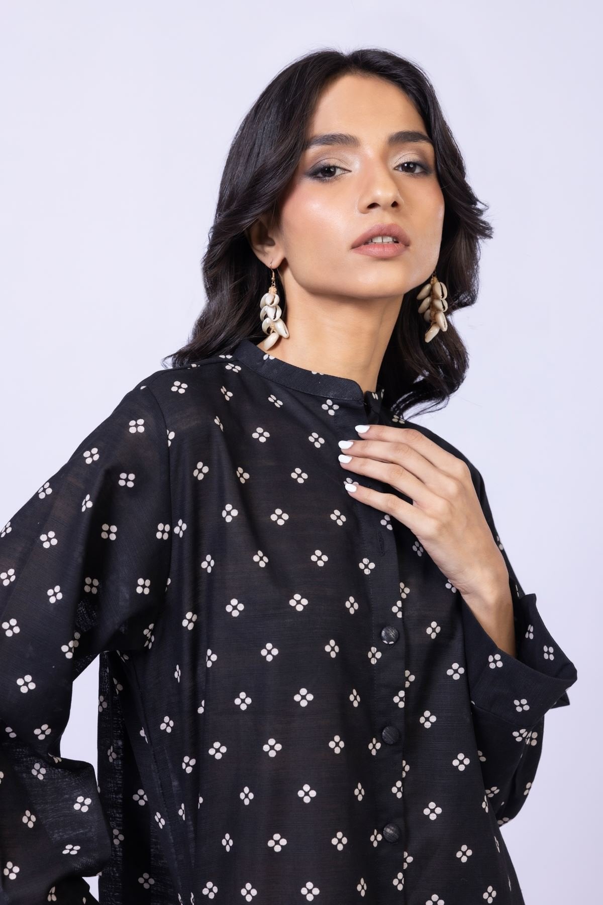 Printed | Textured Cotton Kurta