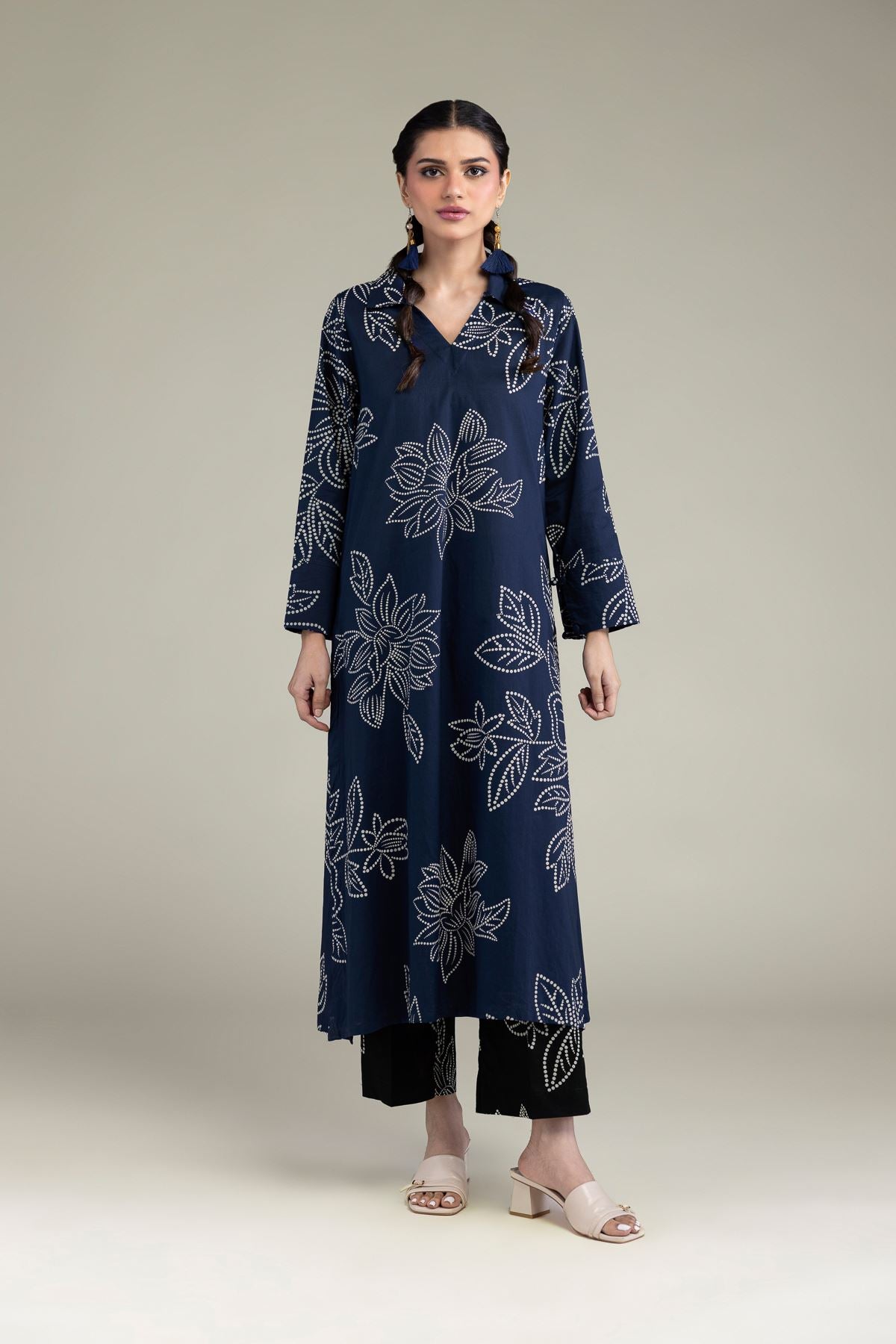 Floral Cambric Pants