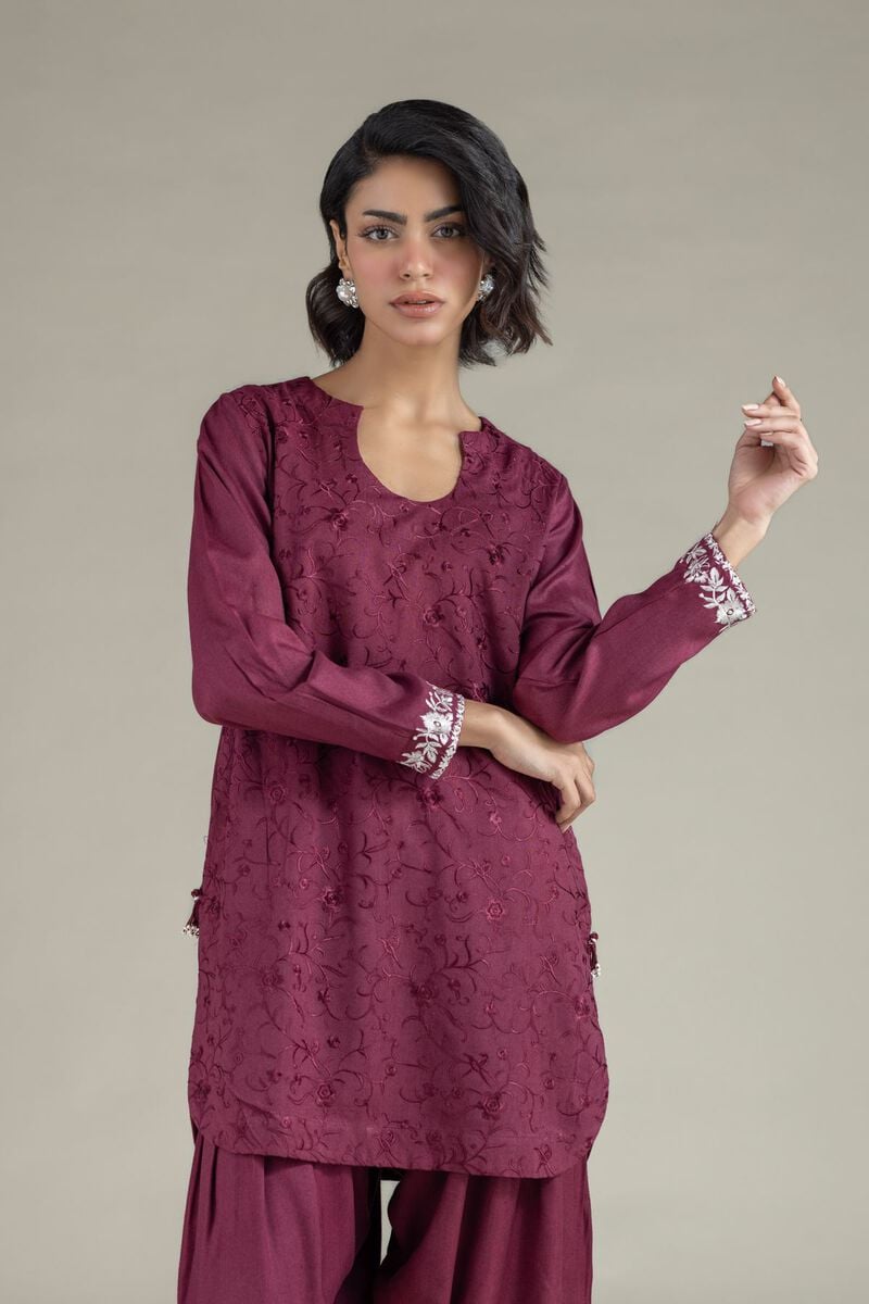 Floral Short Kurta