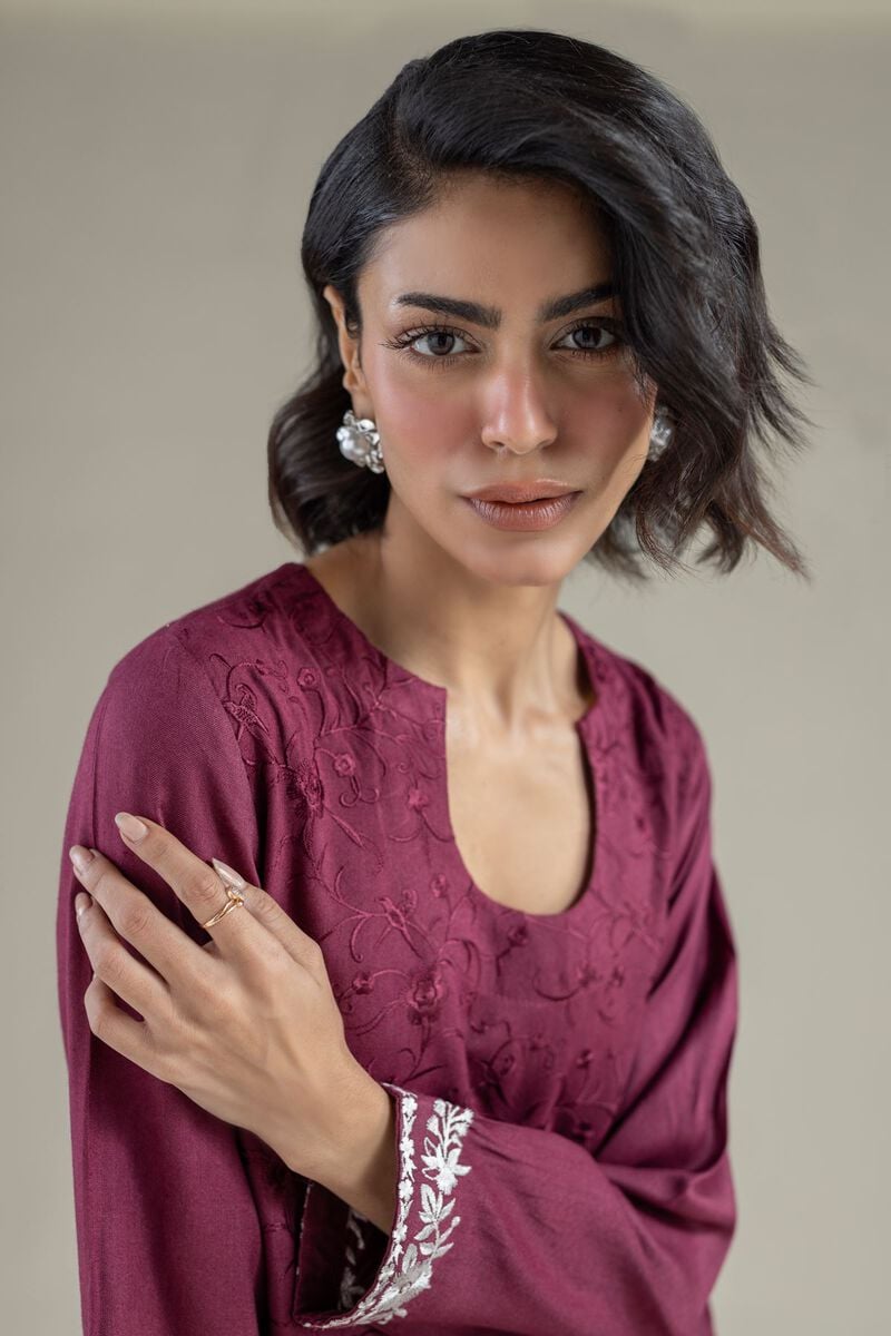 Floral Short Kurta