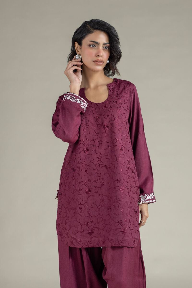 Floral Short Kurta