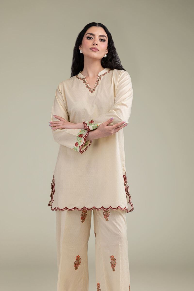 Floral Cotton Kurta