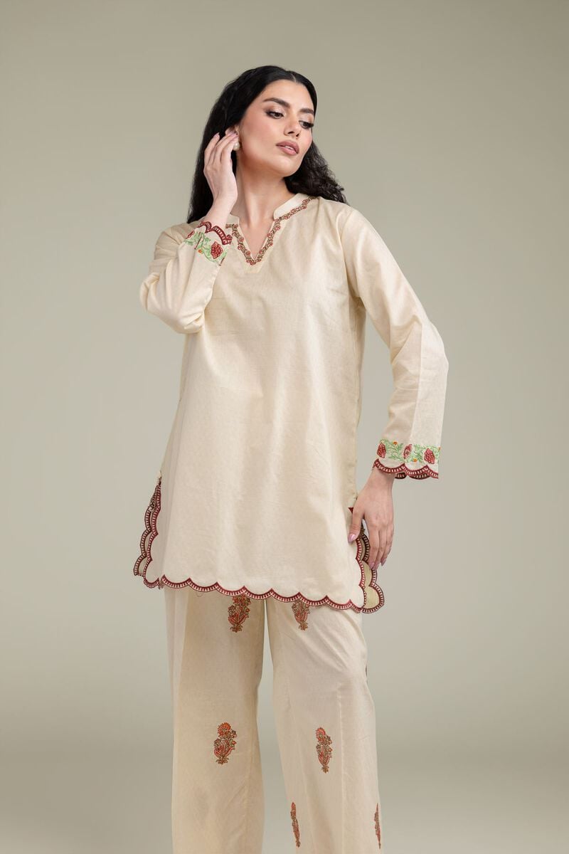 Floral Cotton Kurta