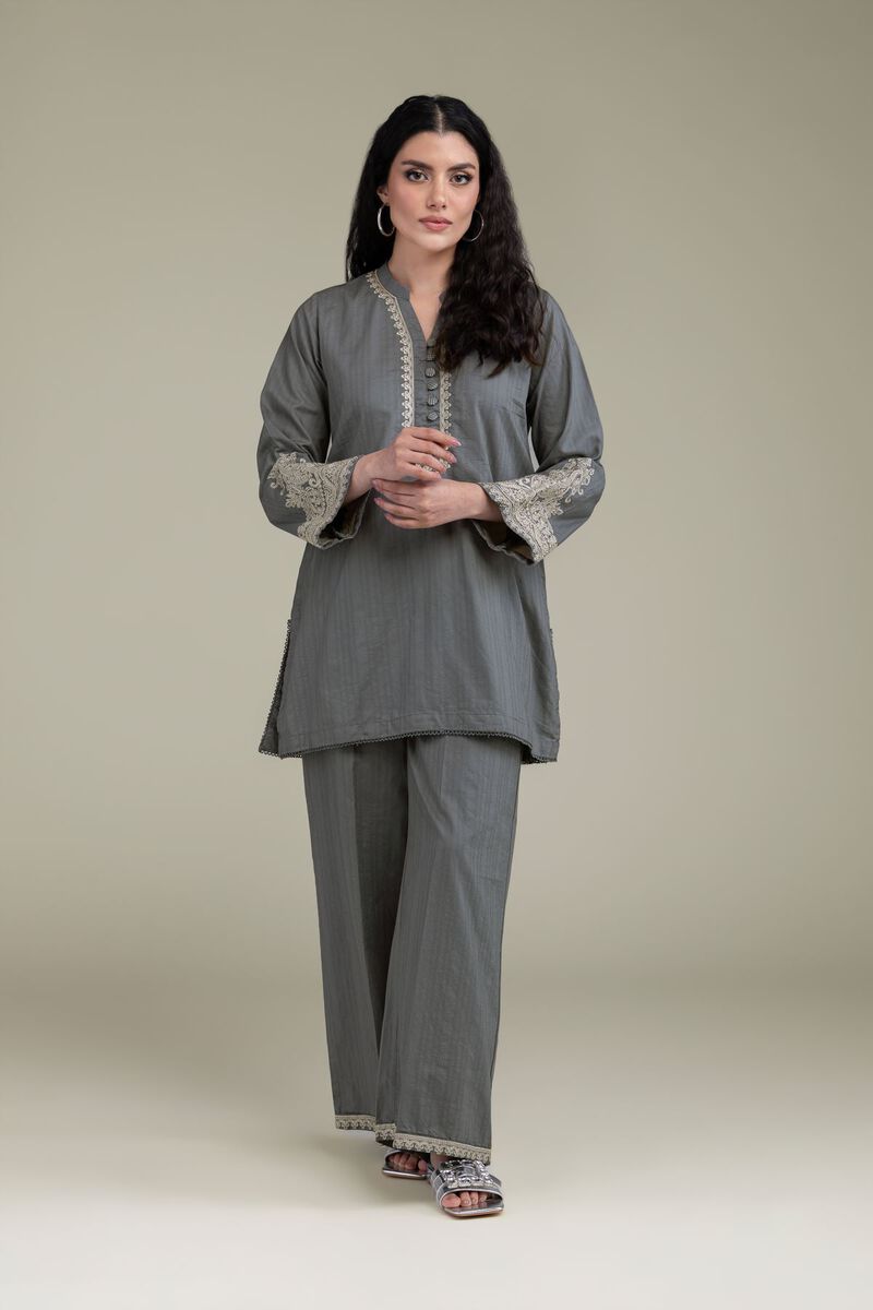 Solid Cotton Pants