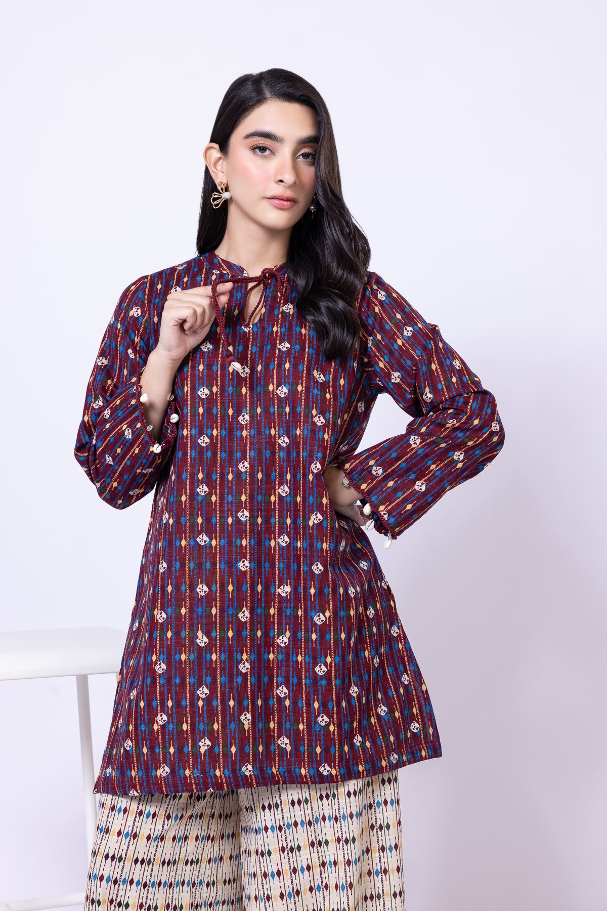 Drawstring Kurta