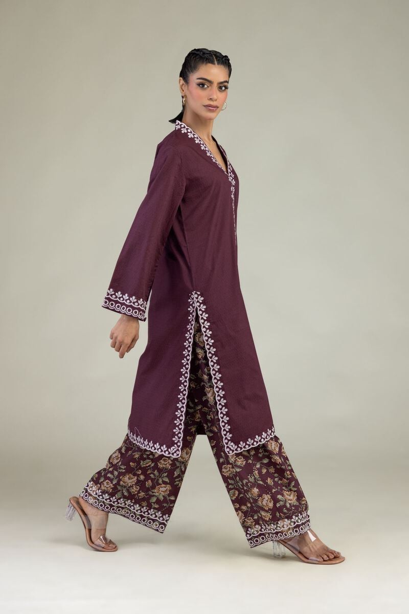 Floral Cotton Pants