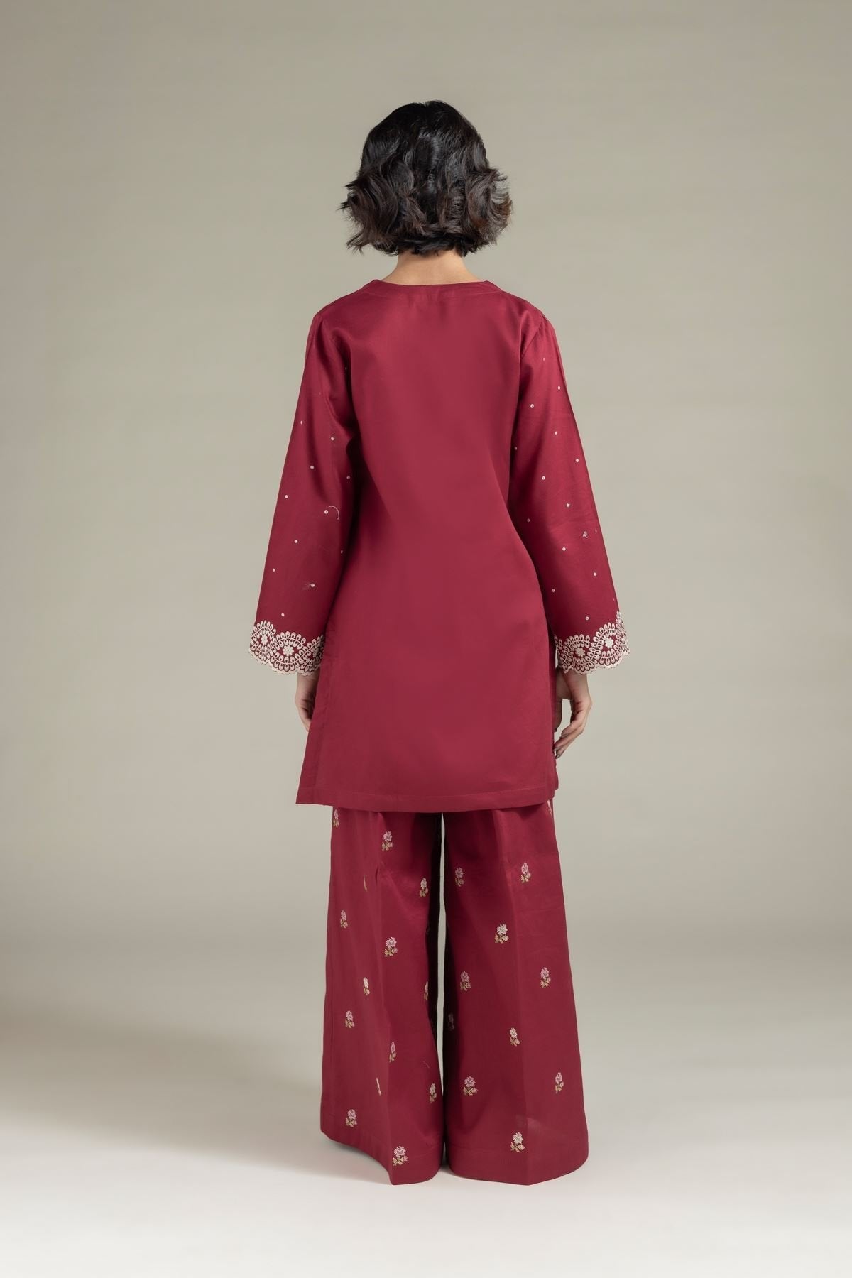 Embroidered | Textured Cotton