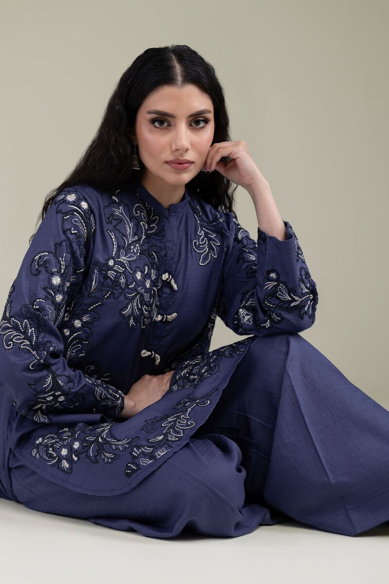 Short Floral Kurta