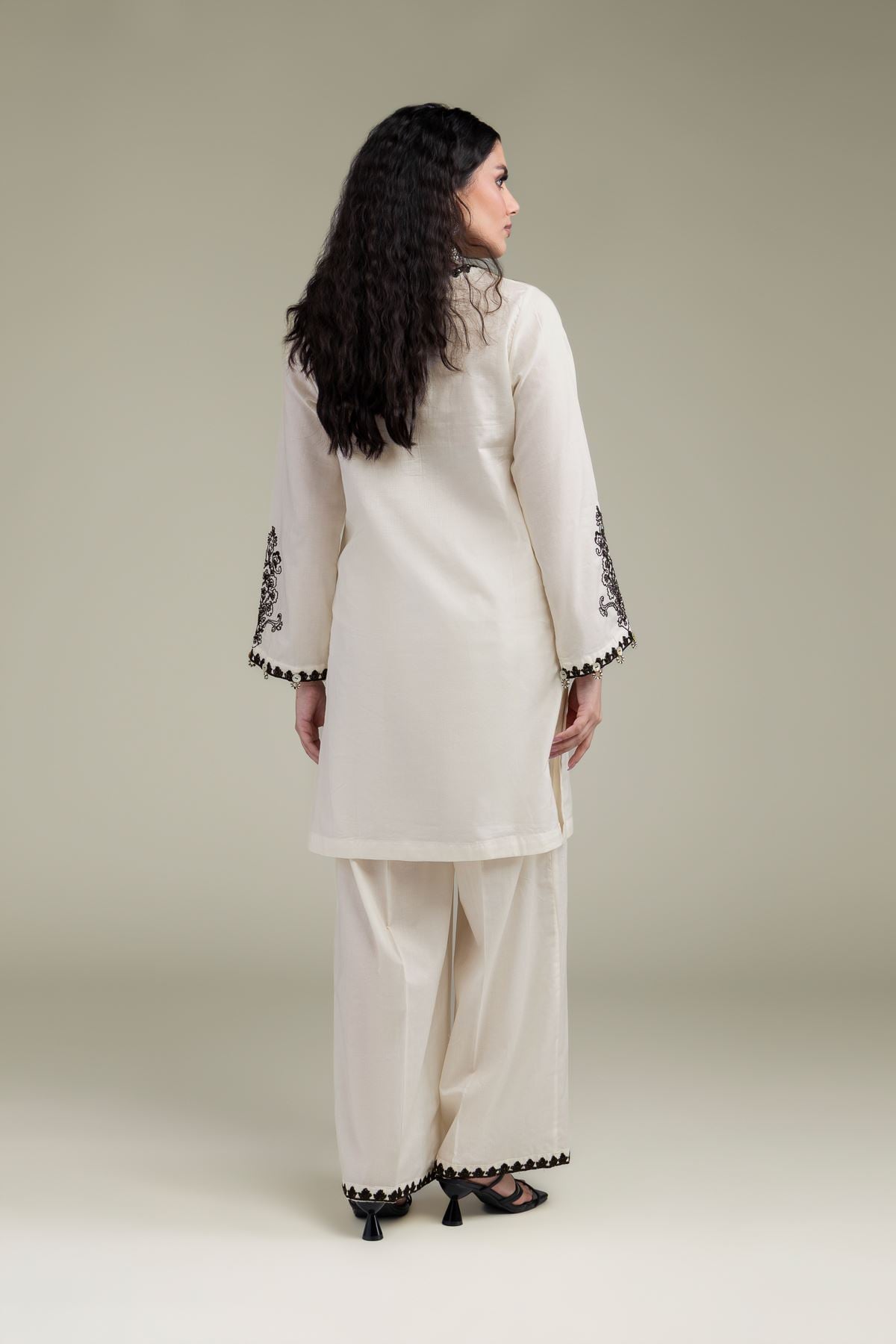 Floral Cotton Kurta