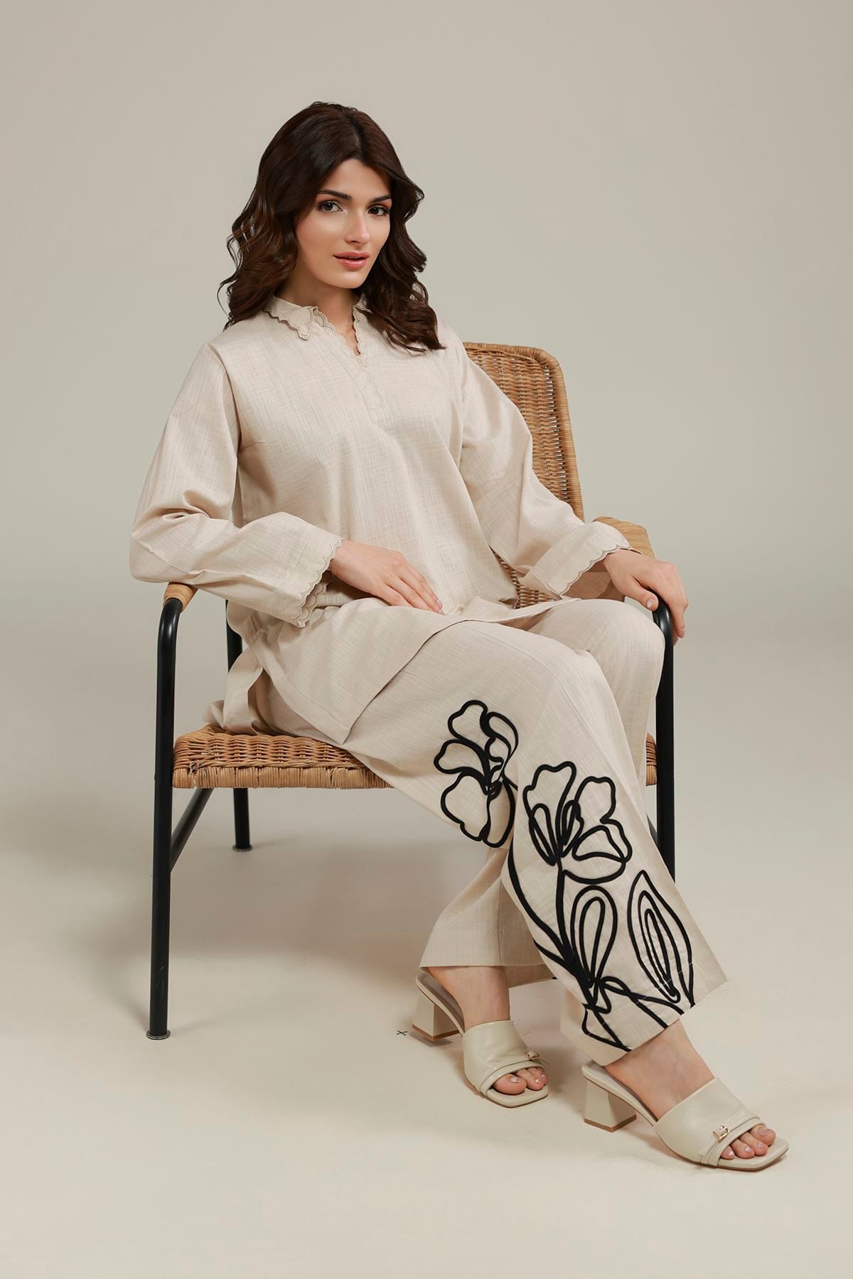 Short Solid Kurta