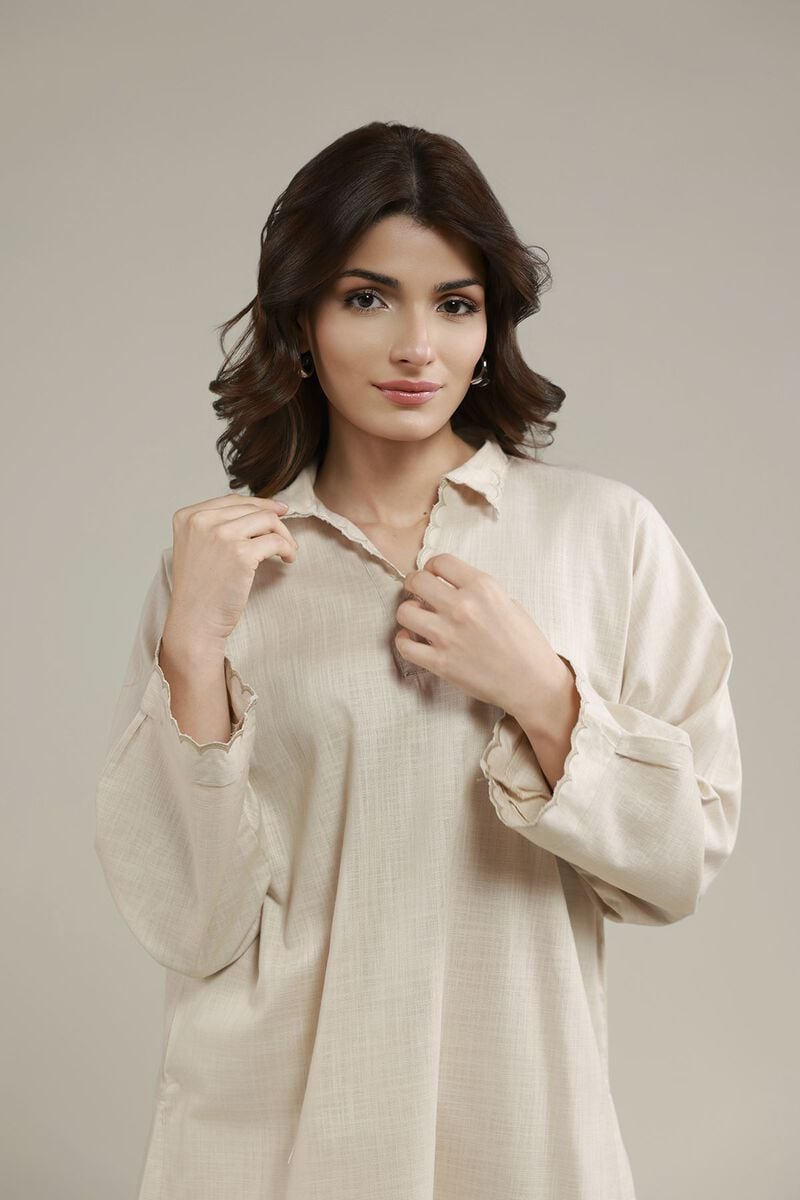 Short Solid Kurta