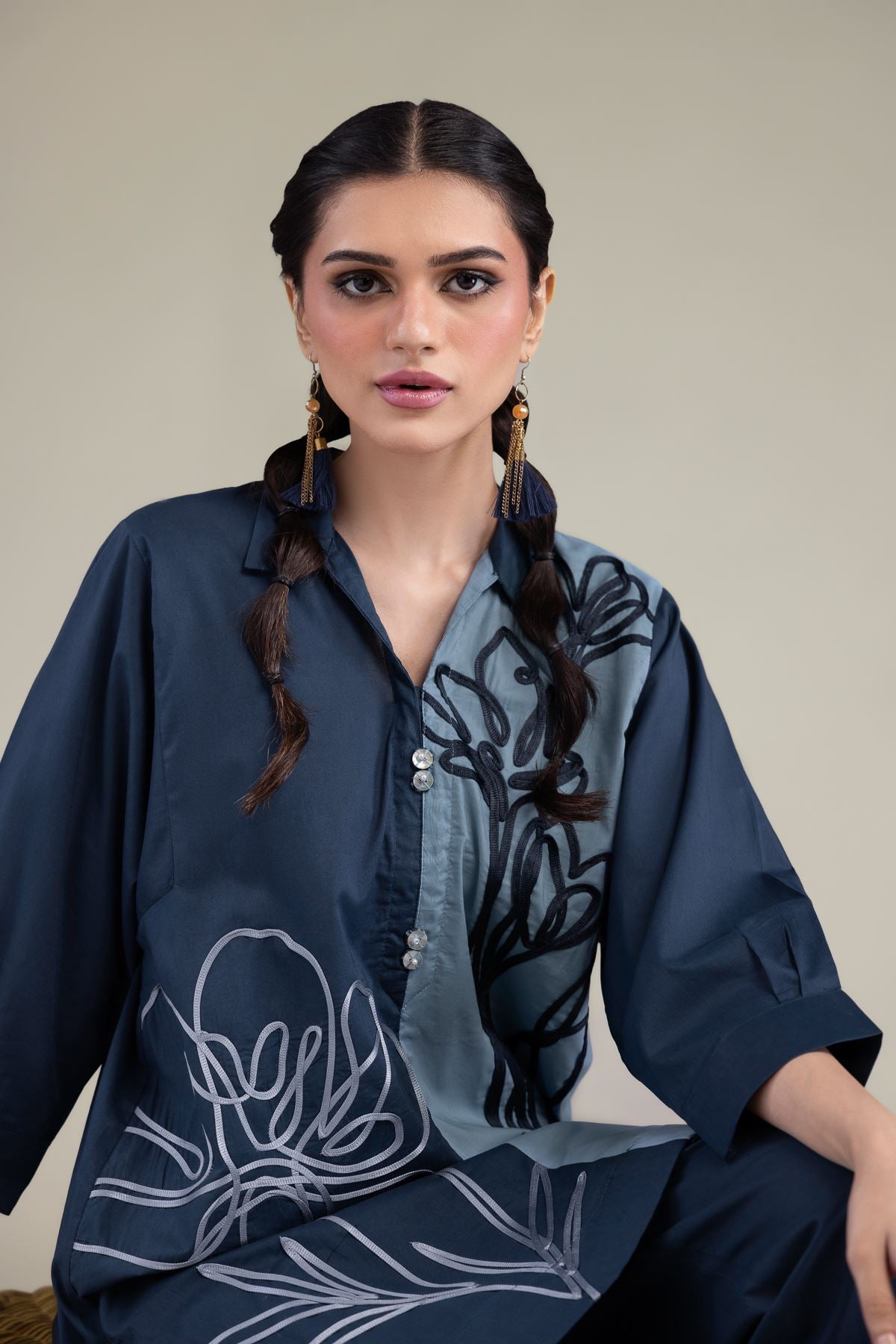 Short Cambric Kurta