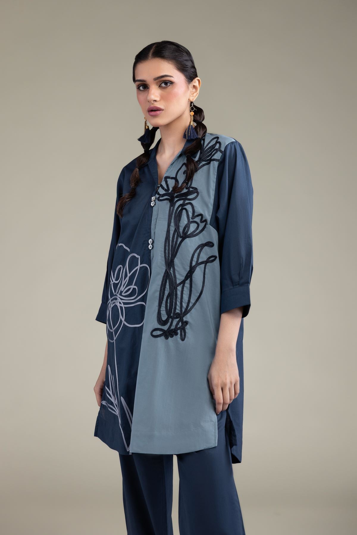 Short Cambric Kurta