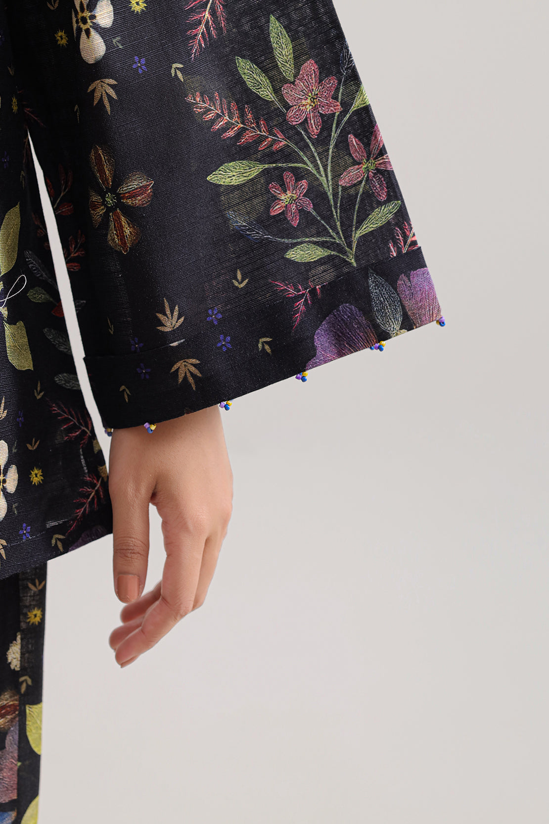 Unstitched Printed Khaddar 2 Piece (Shirt/Trouser)122298